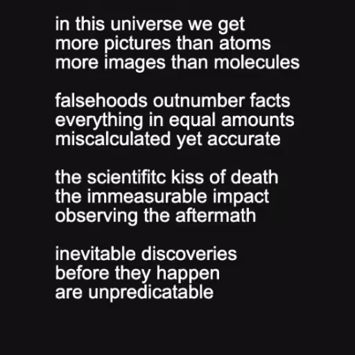 in this universe we ...