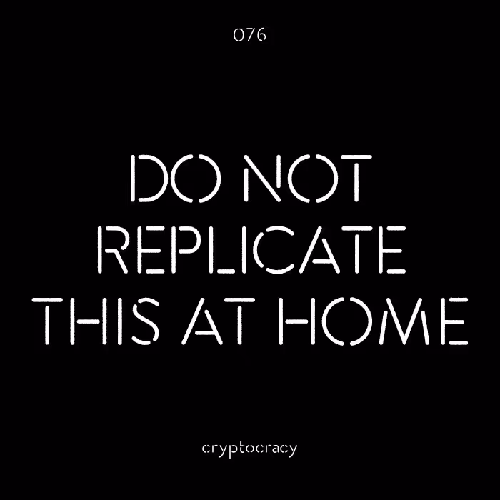 CRYPTOCRACY: #076 CRYPTOCRACY