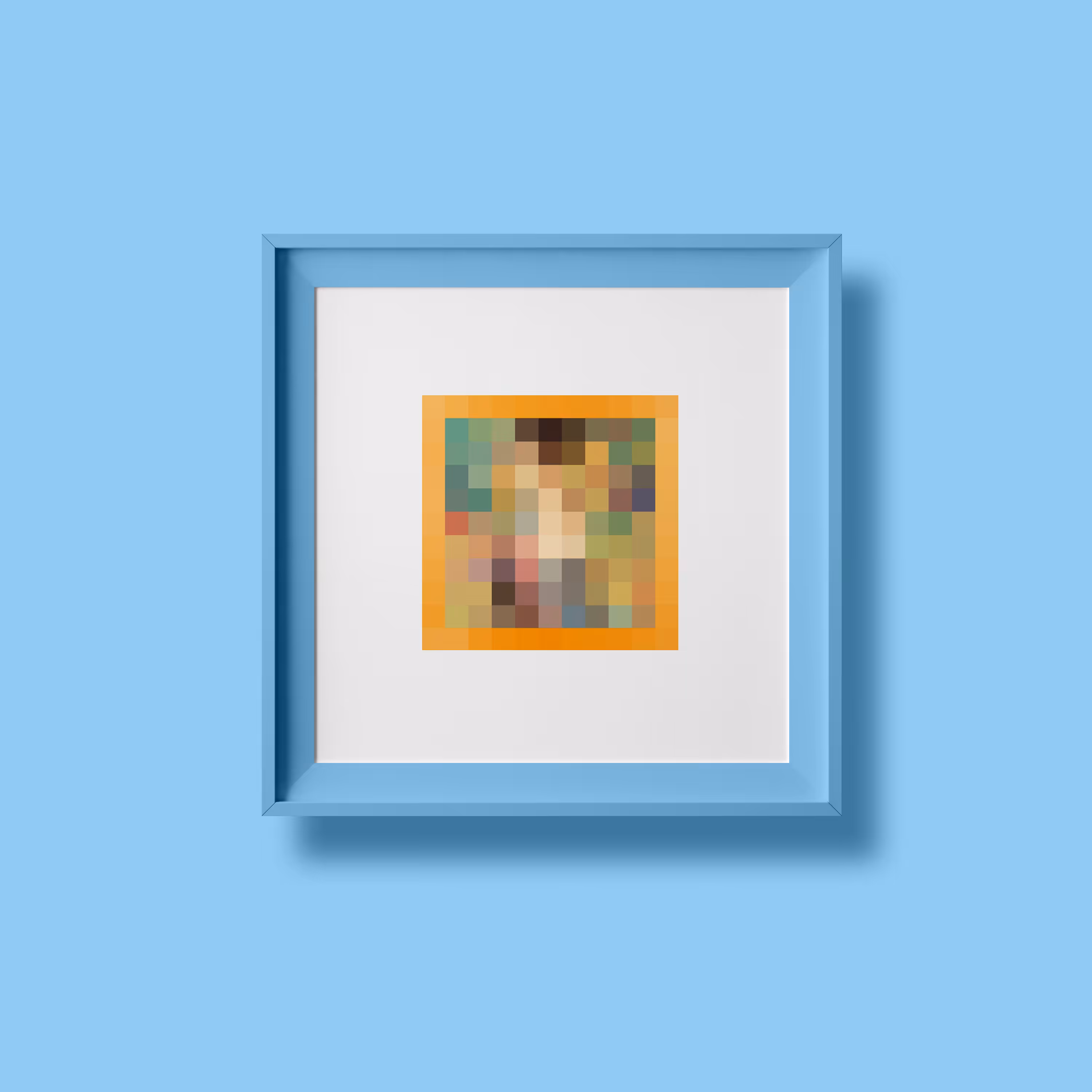 89 Pixels: Gustav Klimt - Lady with Fan