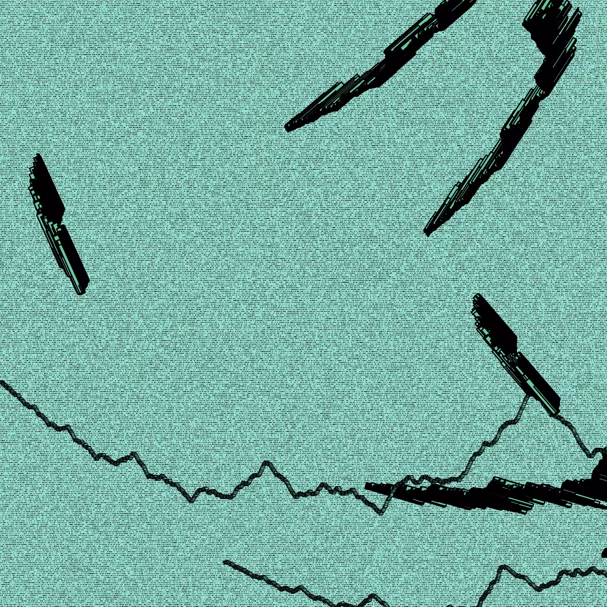 Walk with noise curve #43