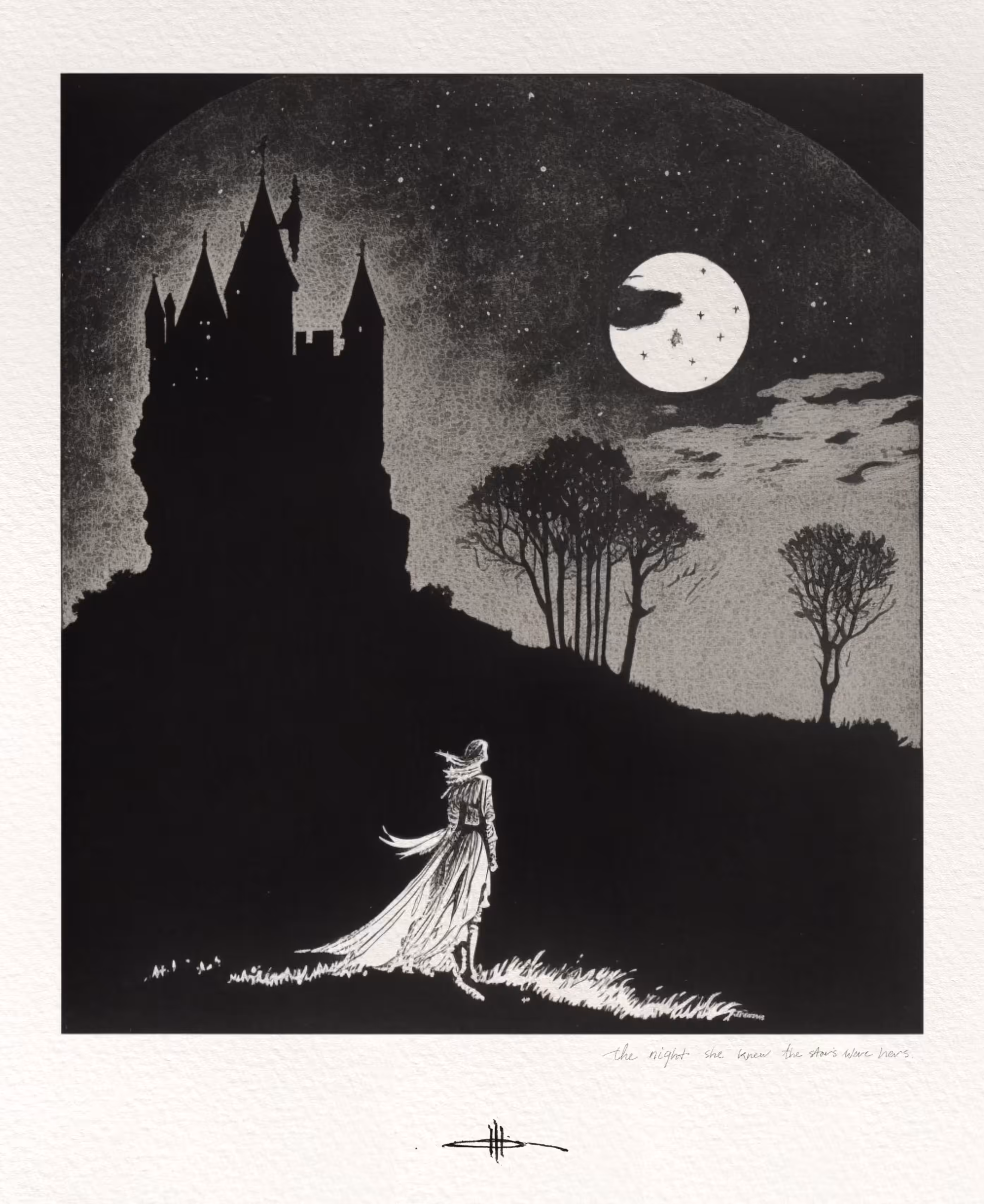 the night she knew the stars were hers