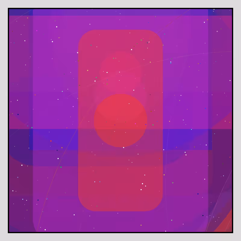 Color Field Starry B #121