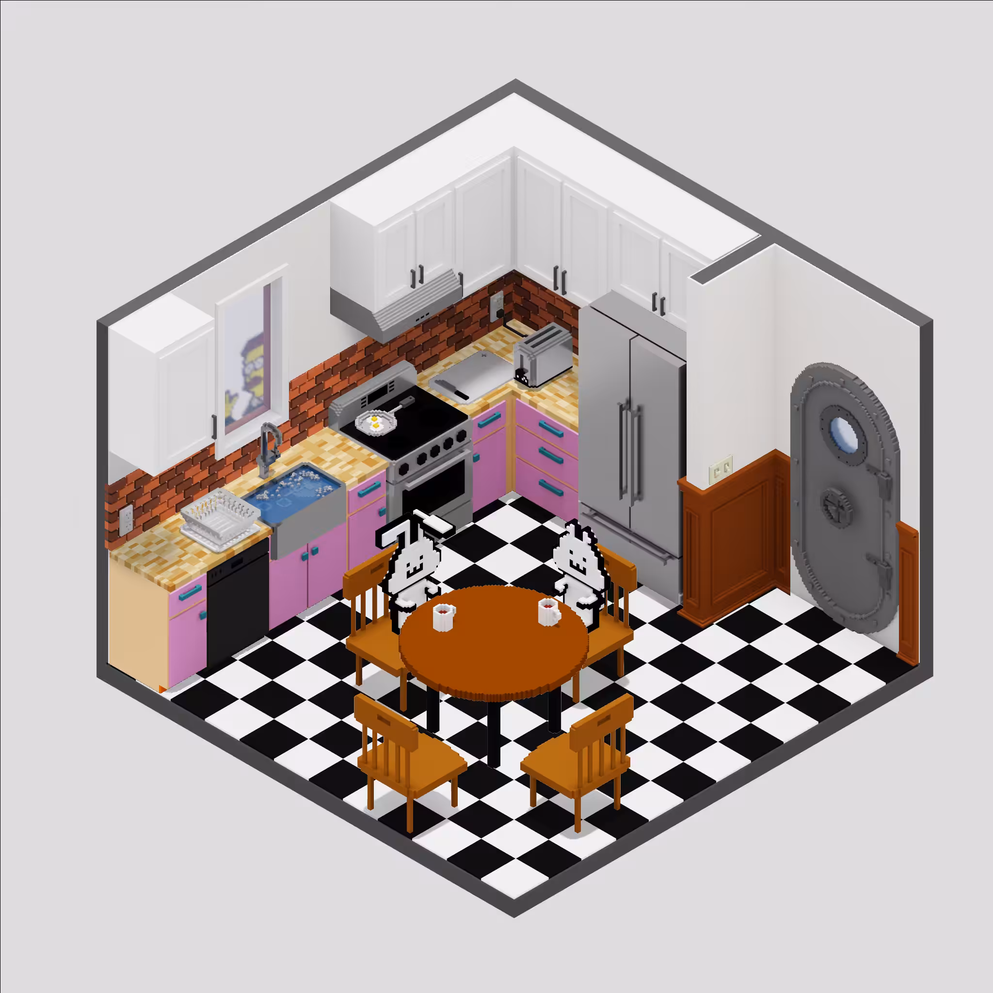 Many-Rooms Interpretation: Kitchen: Kitchen #6