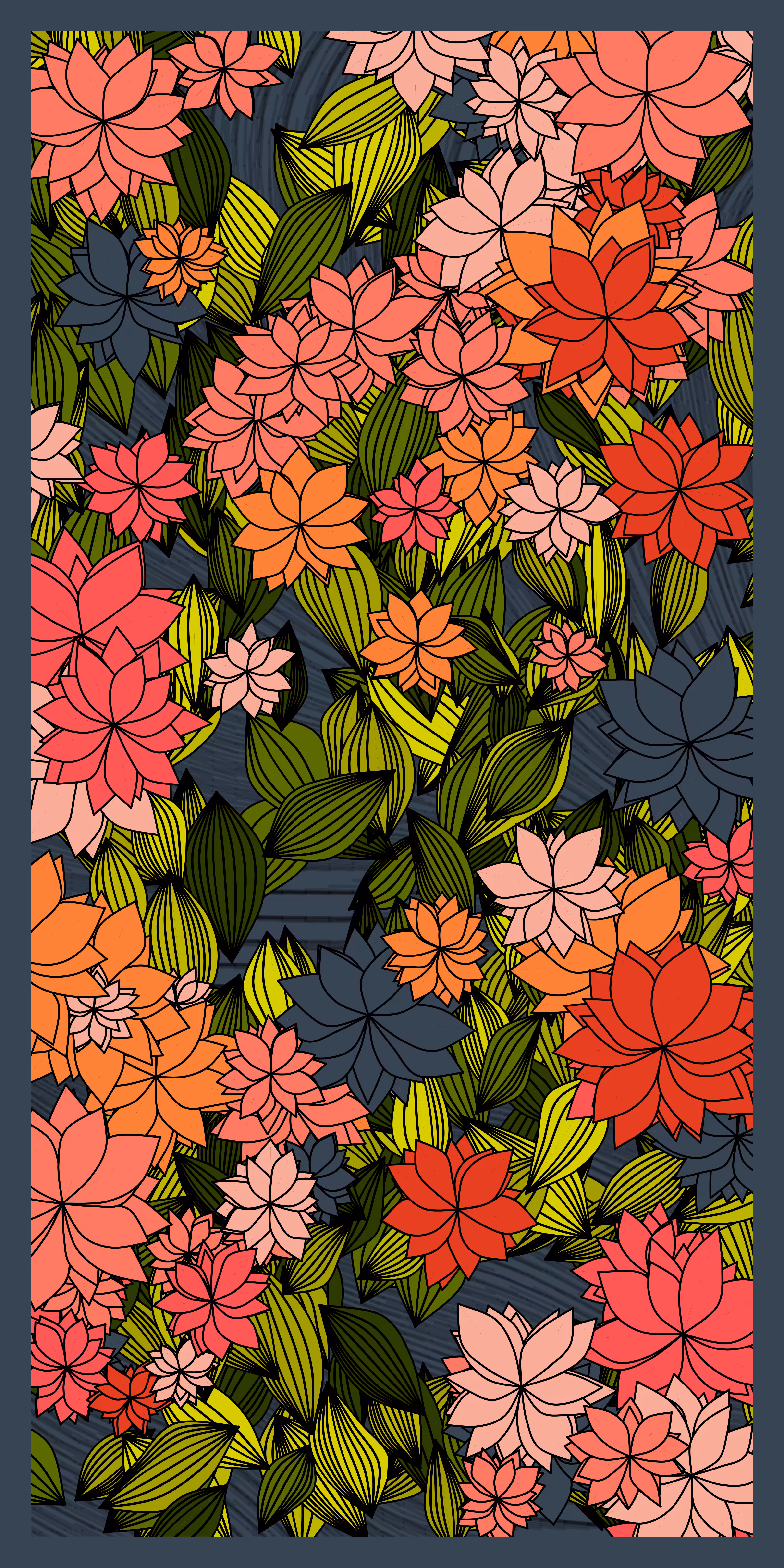 Fleurs dans le vent #2