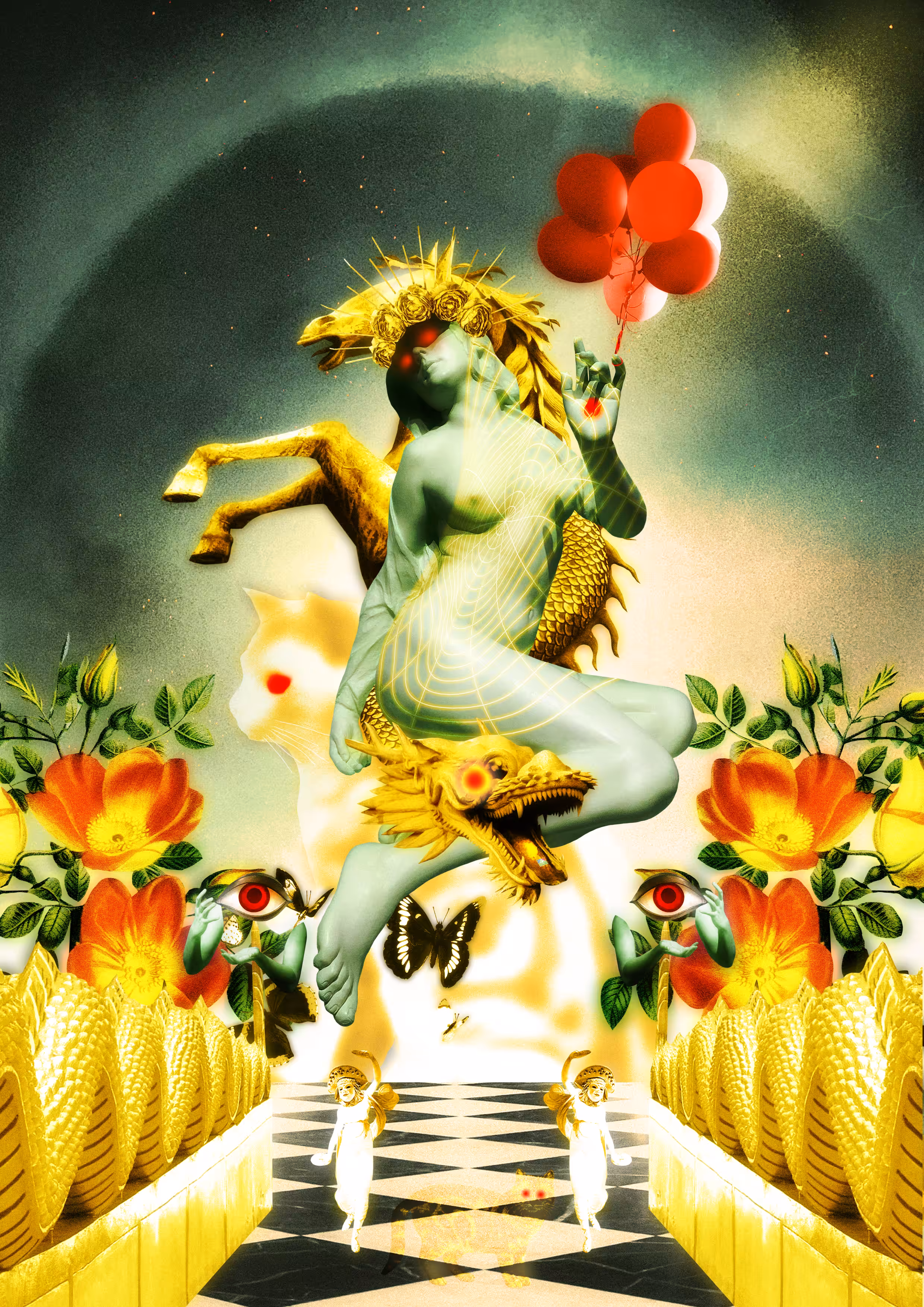 The Red Balloon Goddess