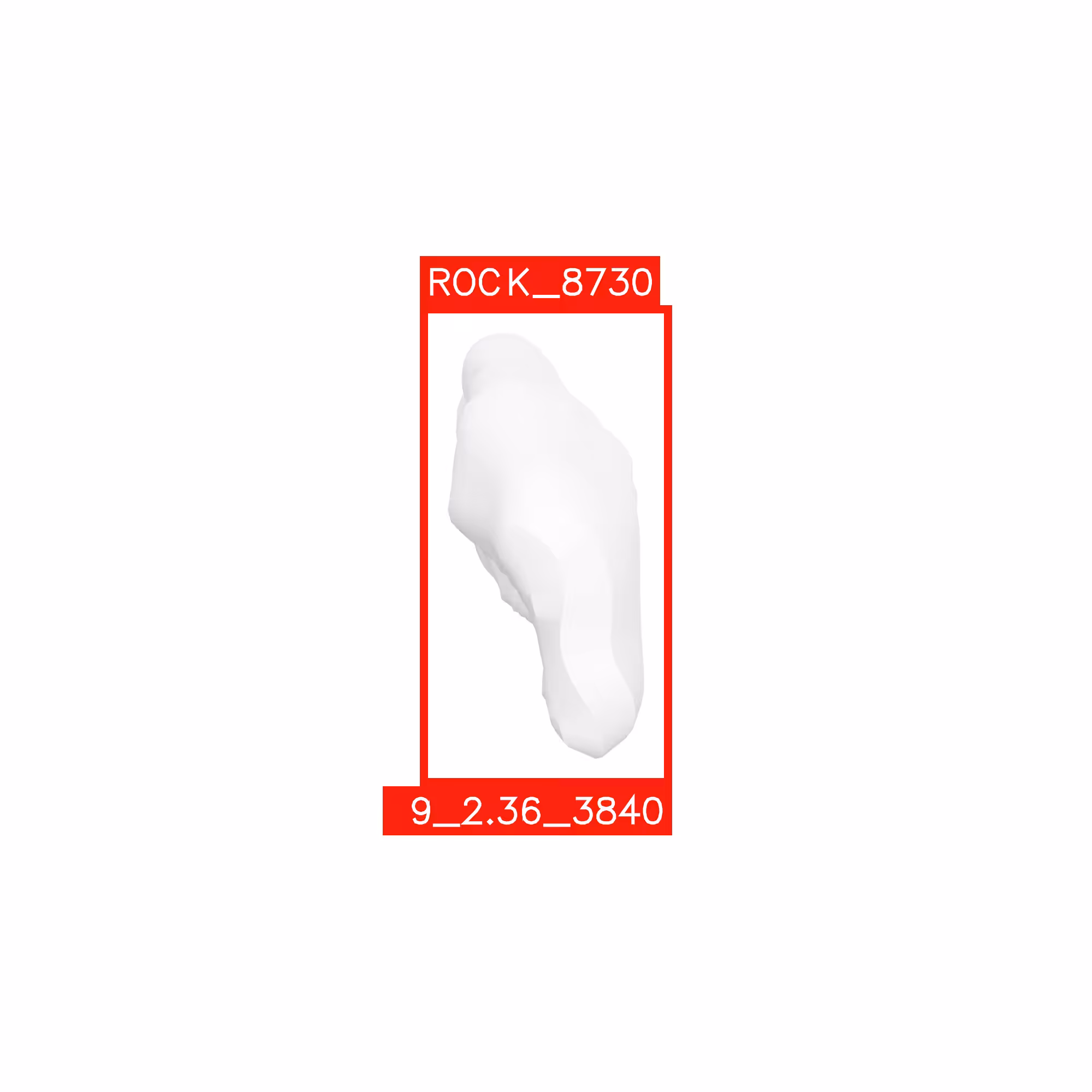 UNSHADED ROCKS: ROCK 8730