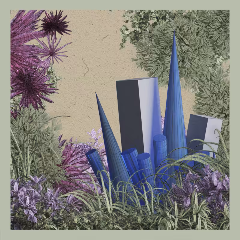 Geo-forest #3dart #27