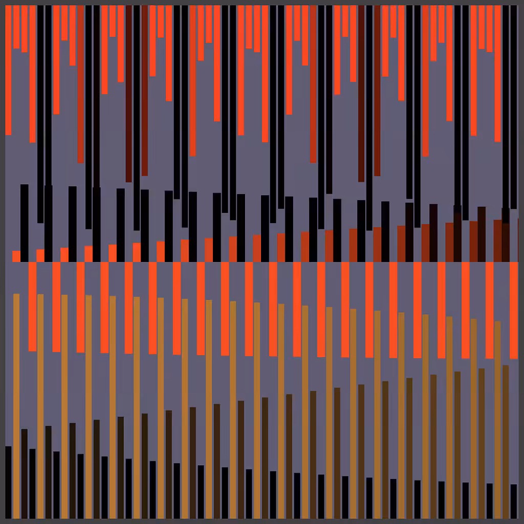 genuary 1 : F