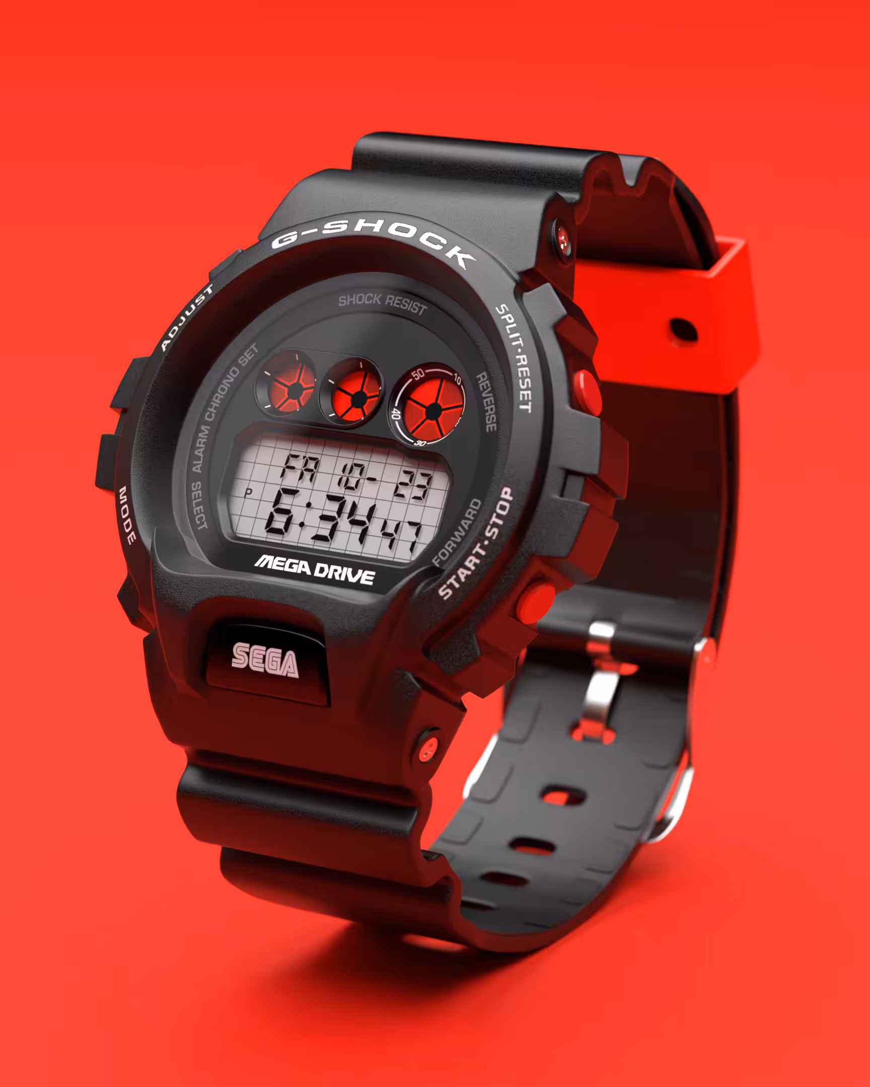 Sega Mega Drive (Genesis) X Casio G-Shock