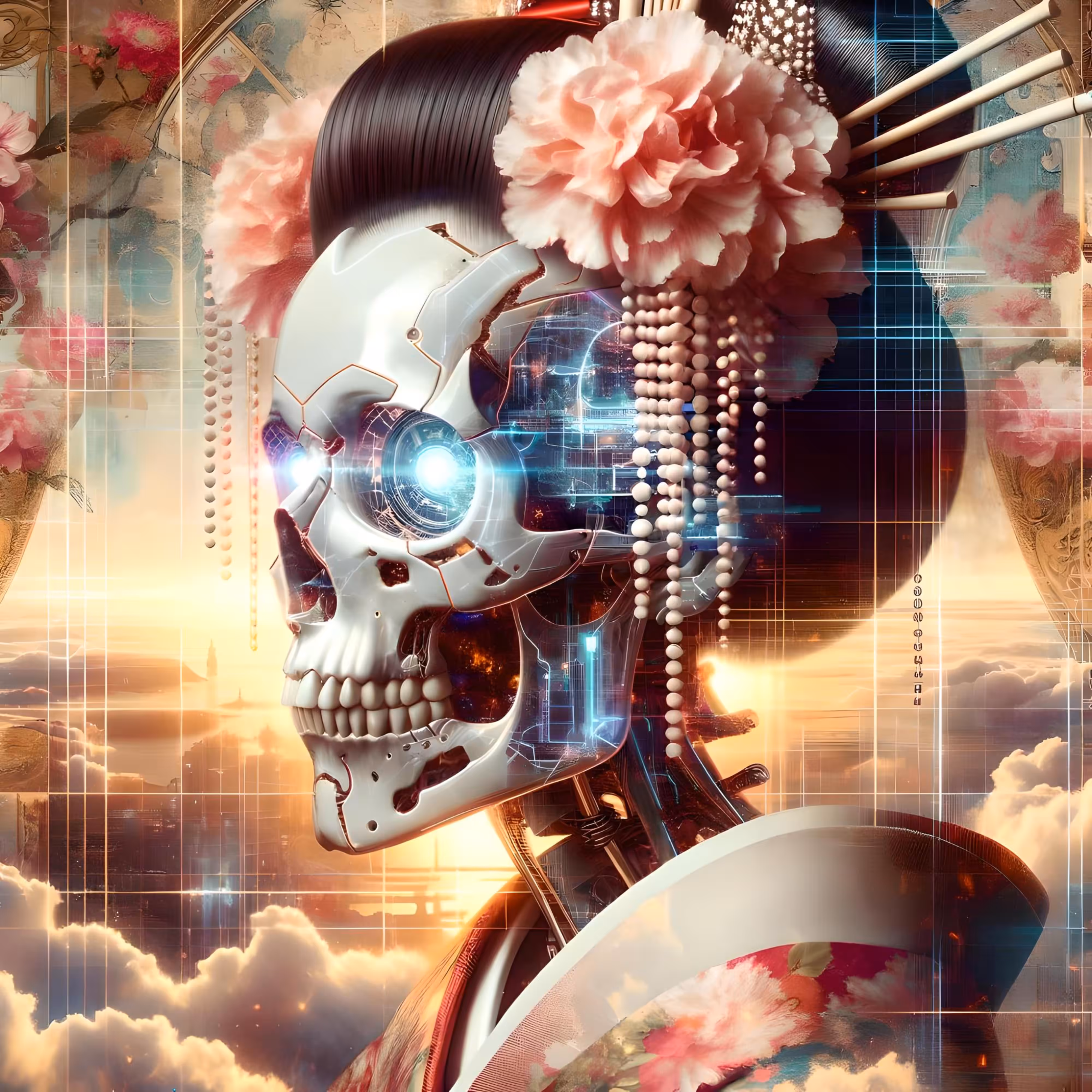 WINCHAWA1: Geisha Skulls