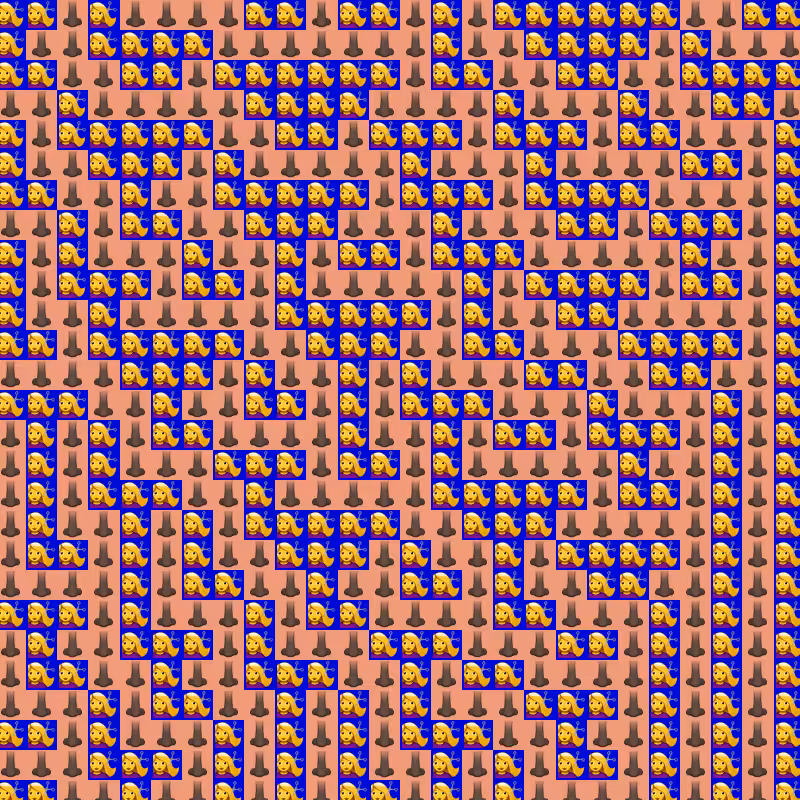 Elementary Cellular Emoji Automata #777