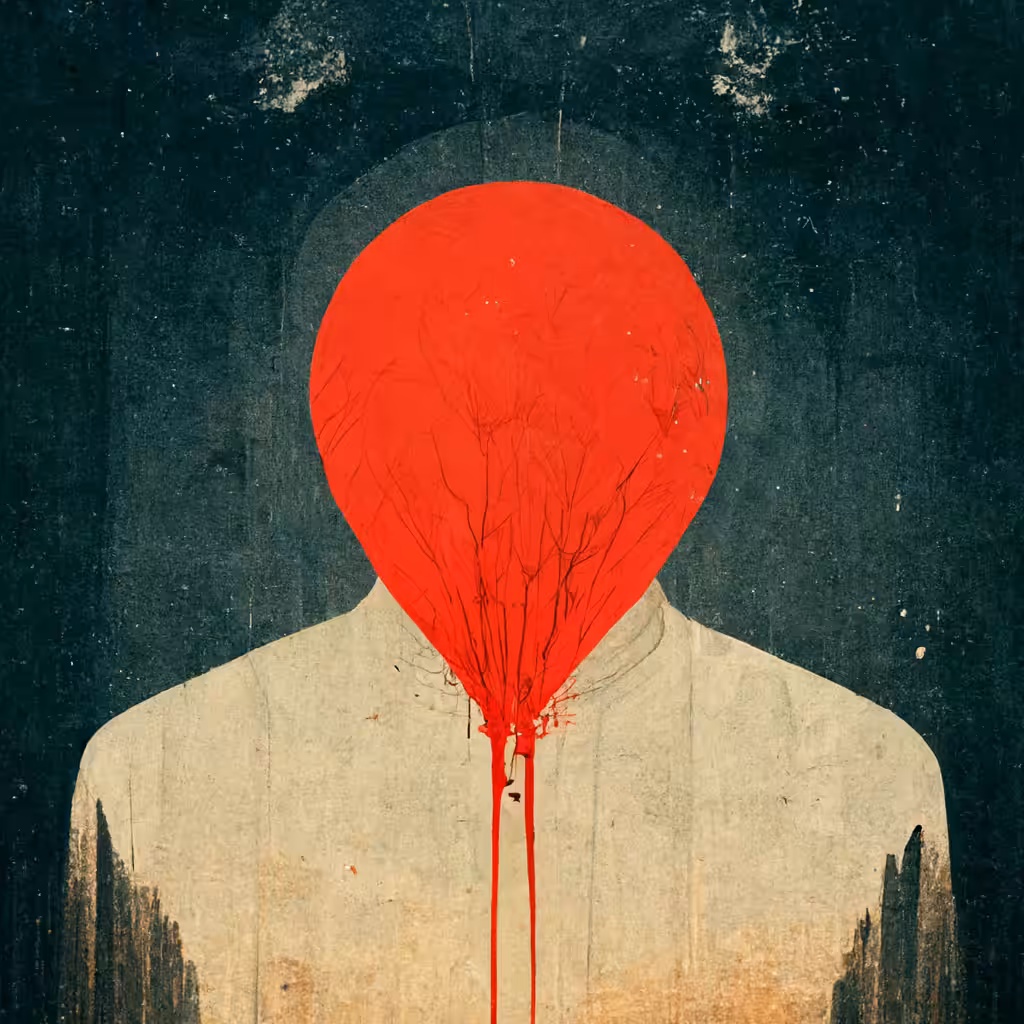 the man with the red ballon
