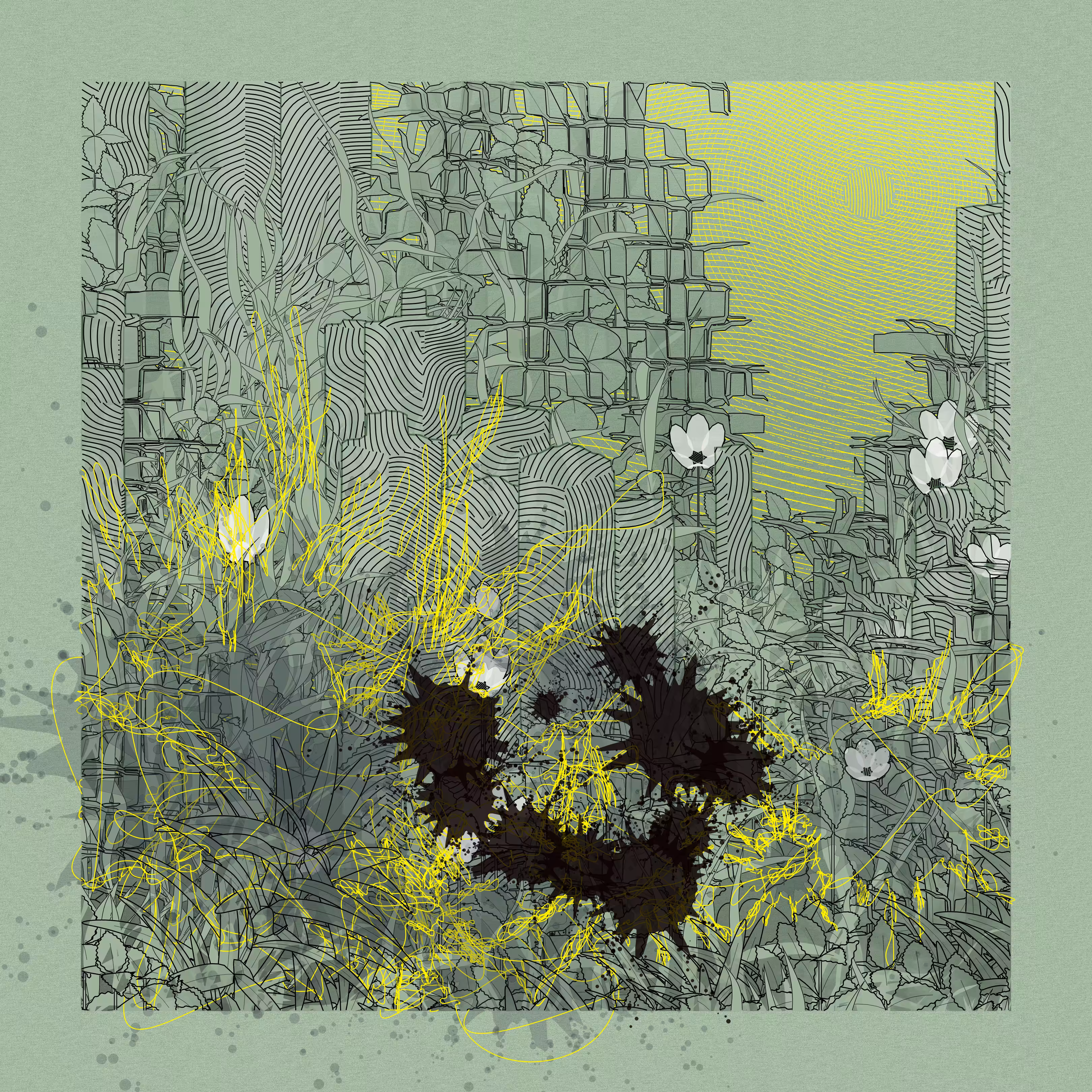 Landscape with Carbon Capture #141