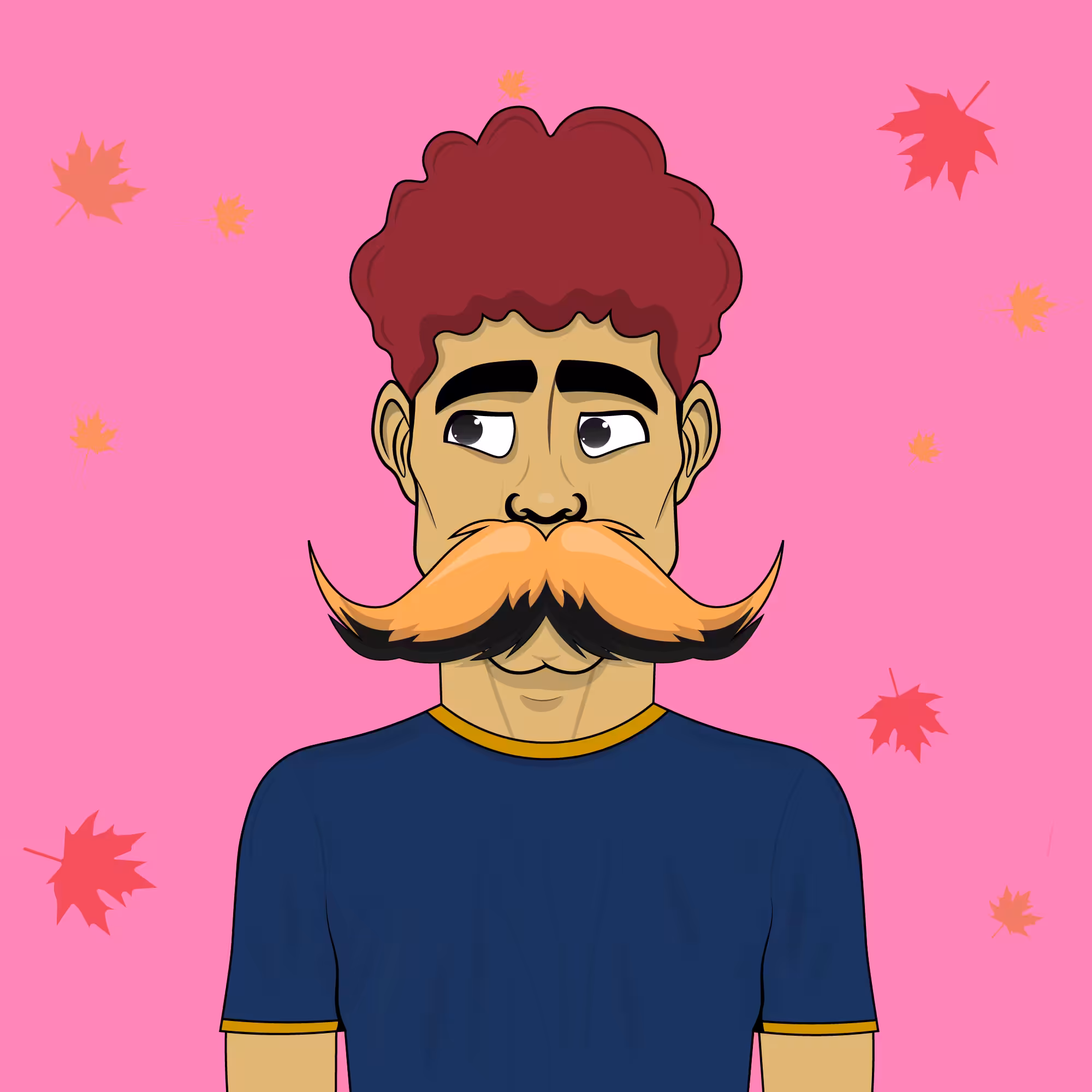 Mustachioed #6