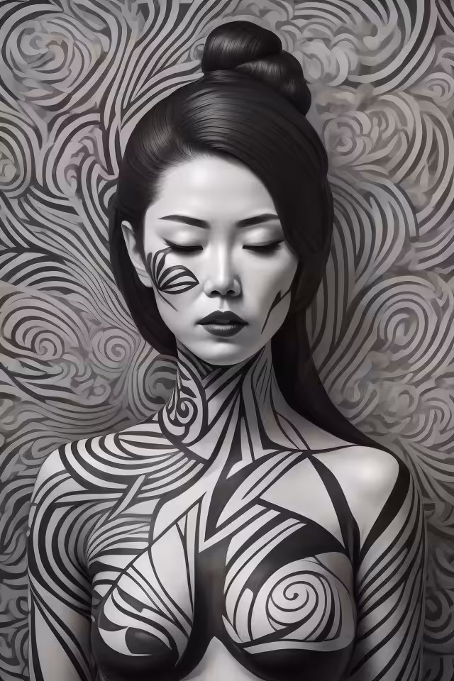 W.Black And White #4