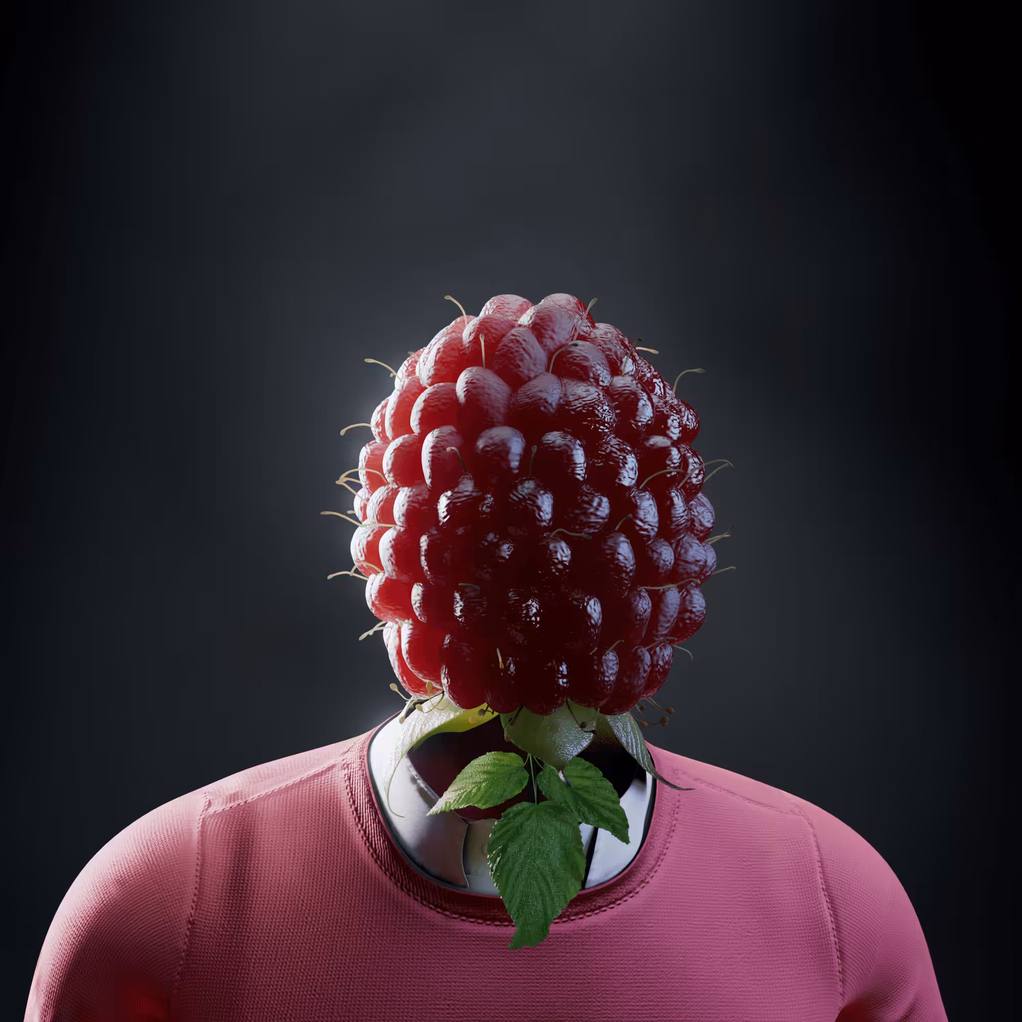 black raspberry-man