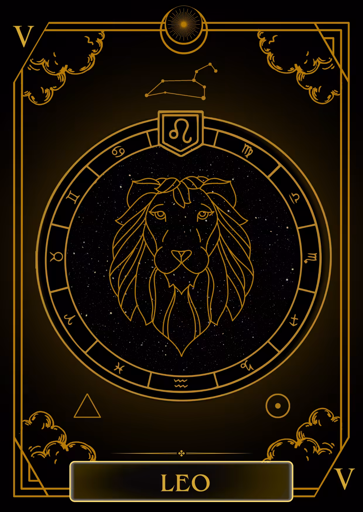 Astrological Charts: LEO