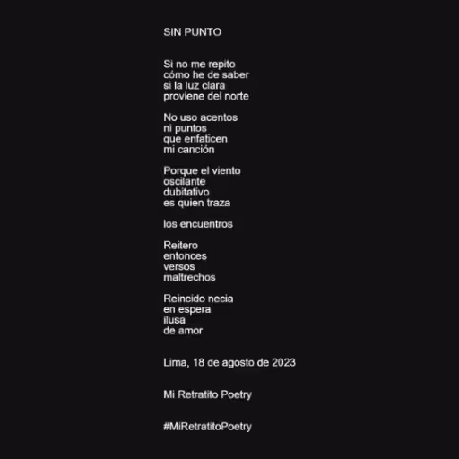 
SIN PUNTO


Si no m...