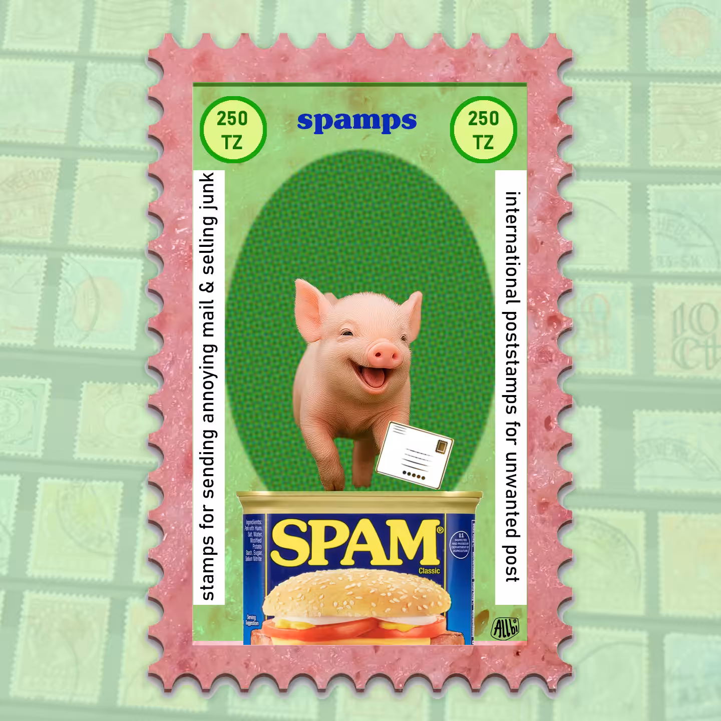 FROM SPAM TO SLOP - SPAM ART: SPAMP 3