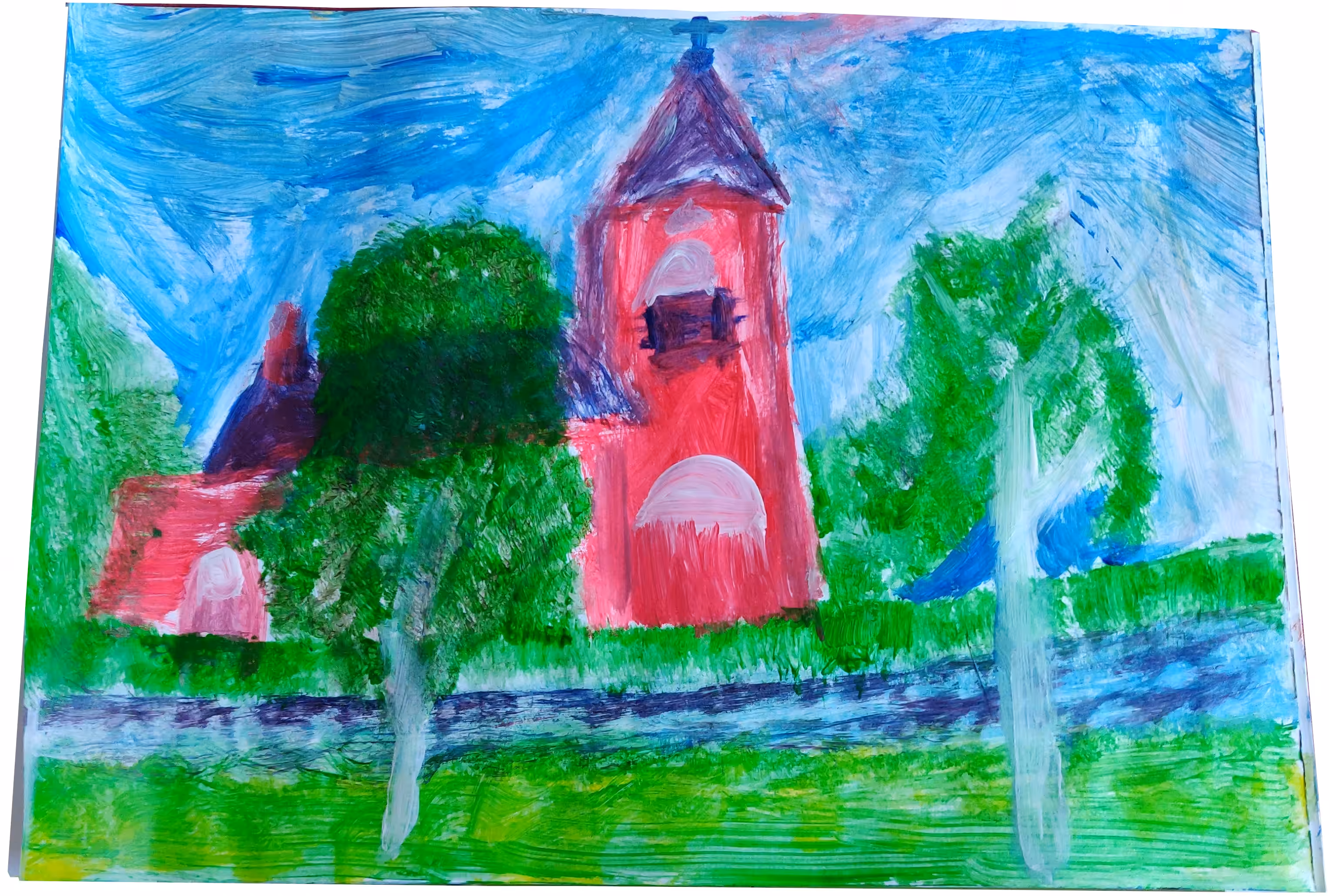 Kyrka i fisk å