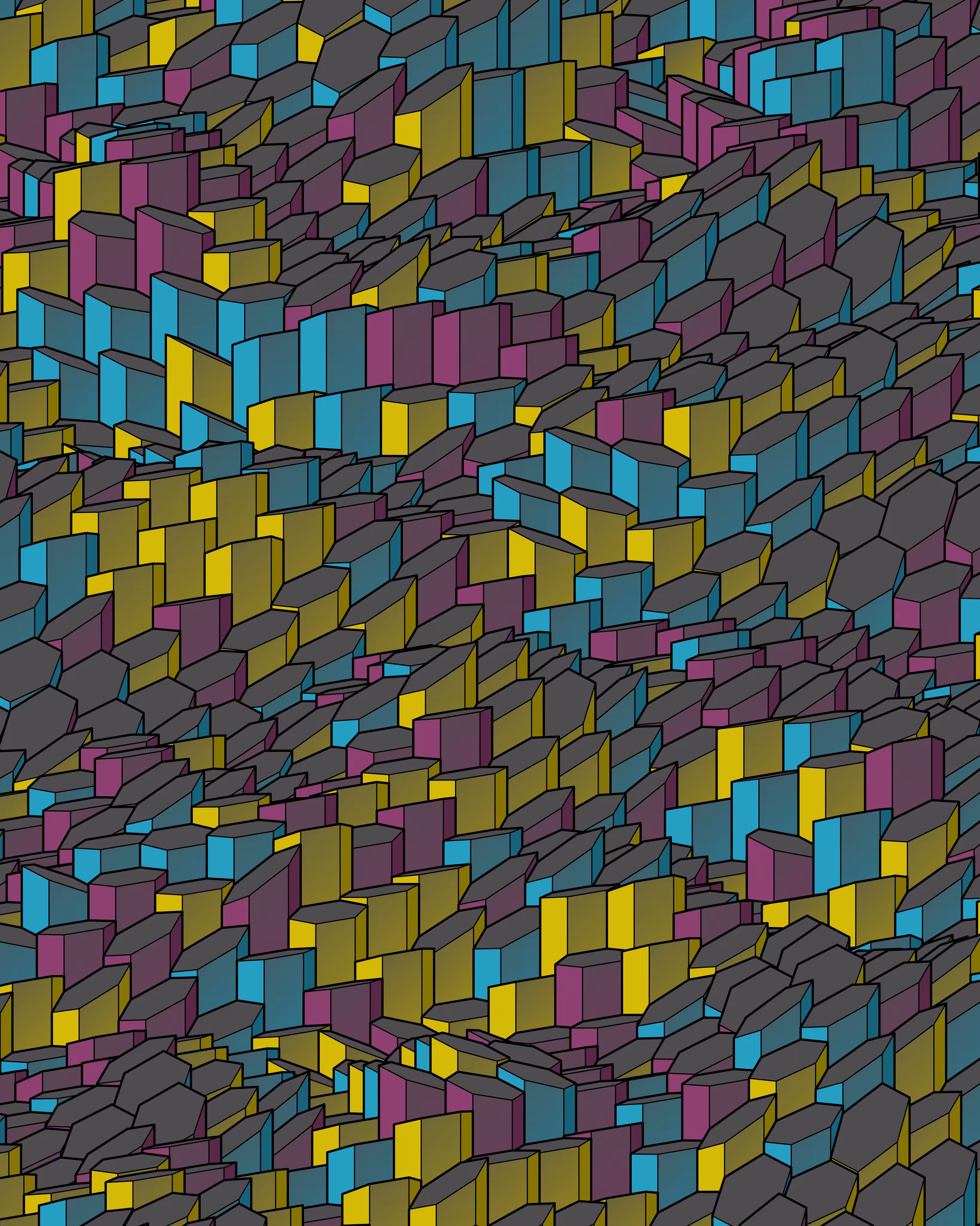 Hexagones Landscape #278