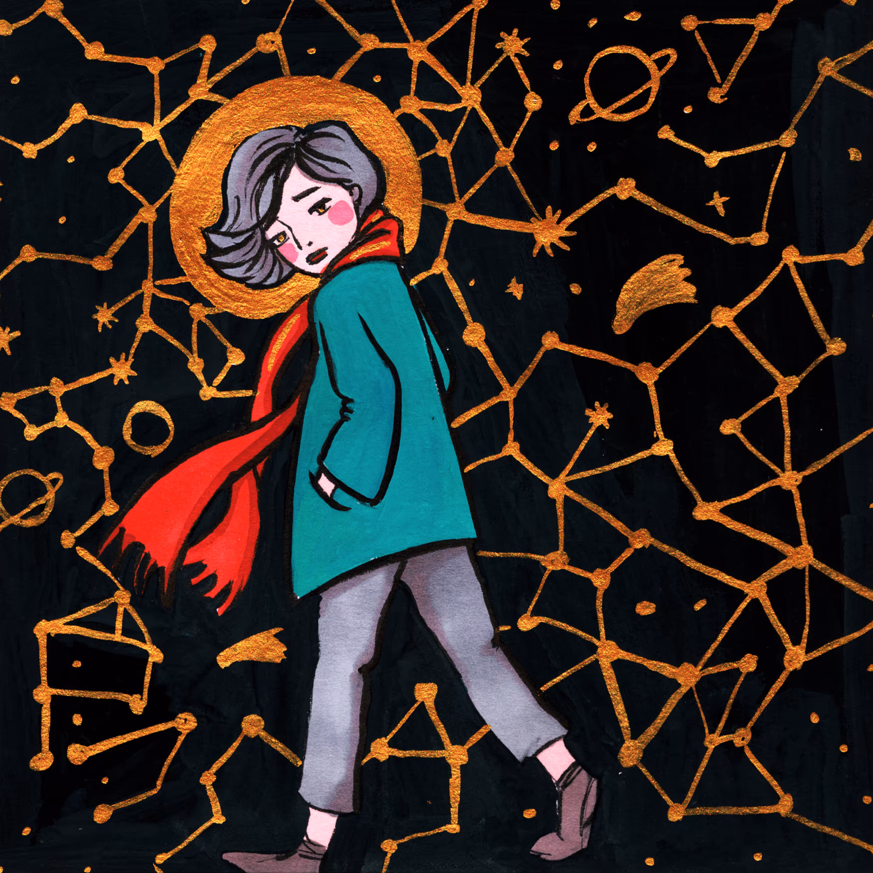 The Lost Little Princess in The Galaxy
