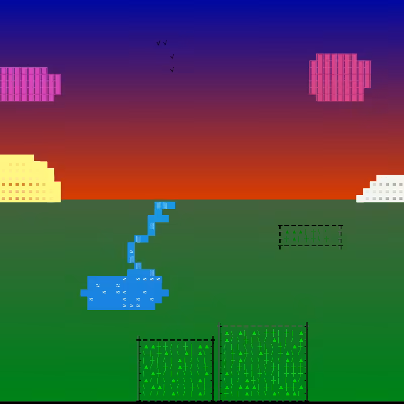 ascii landscapes 1 #5