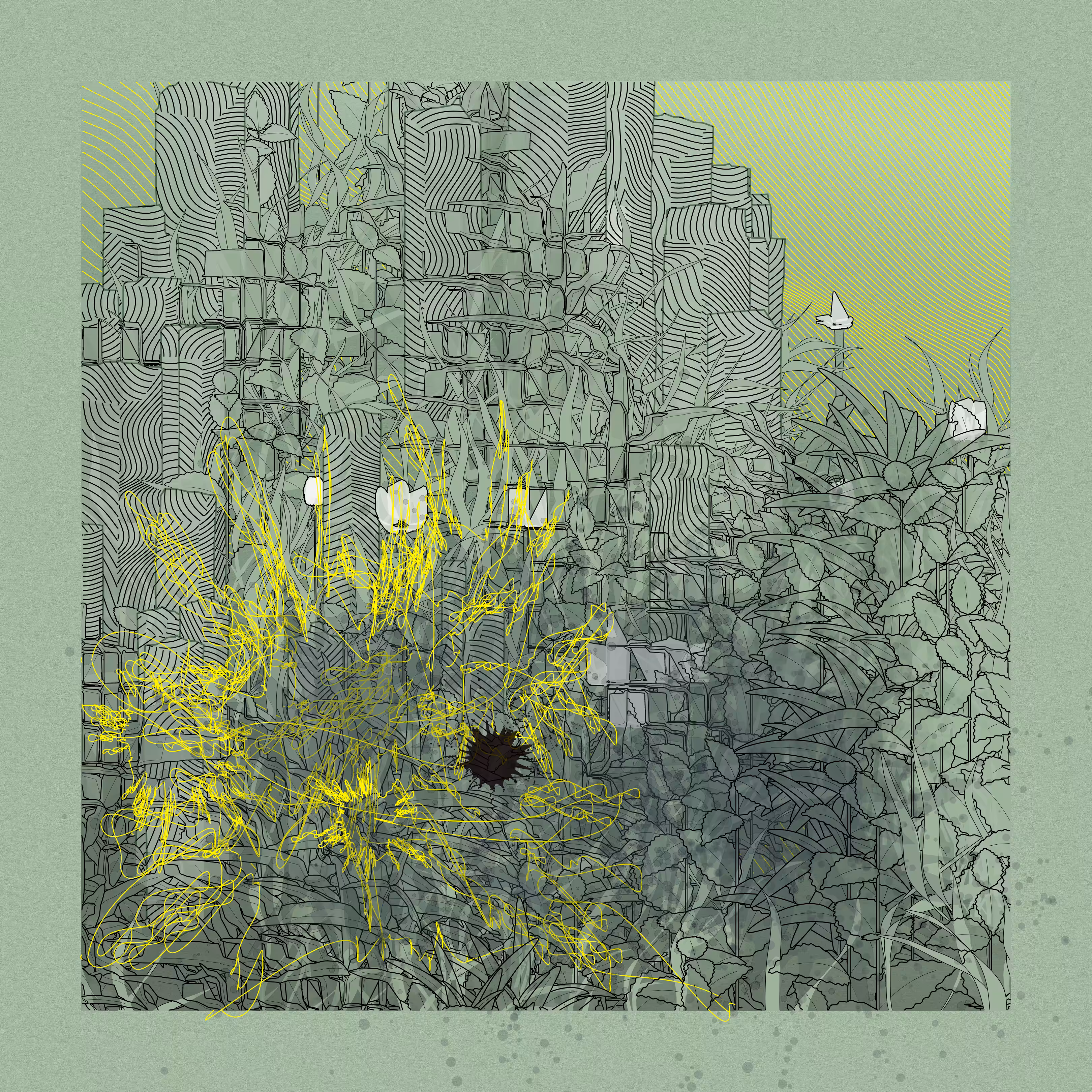 Landscape with Carbon Capture #10634