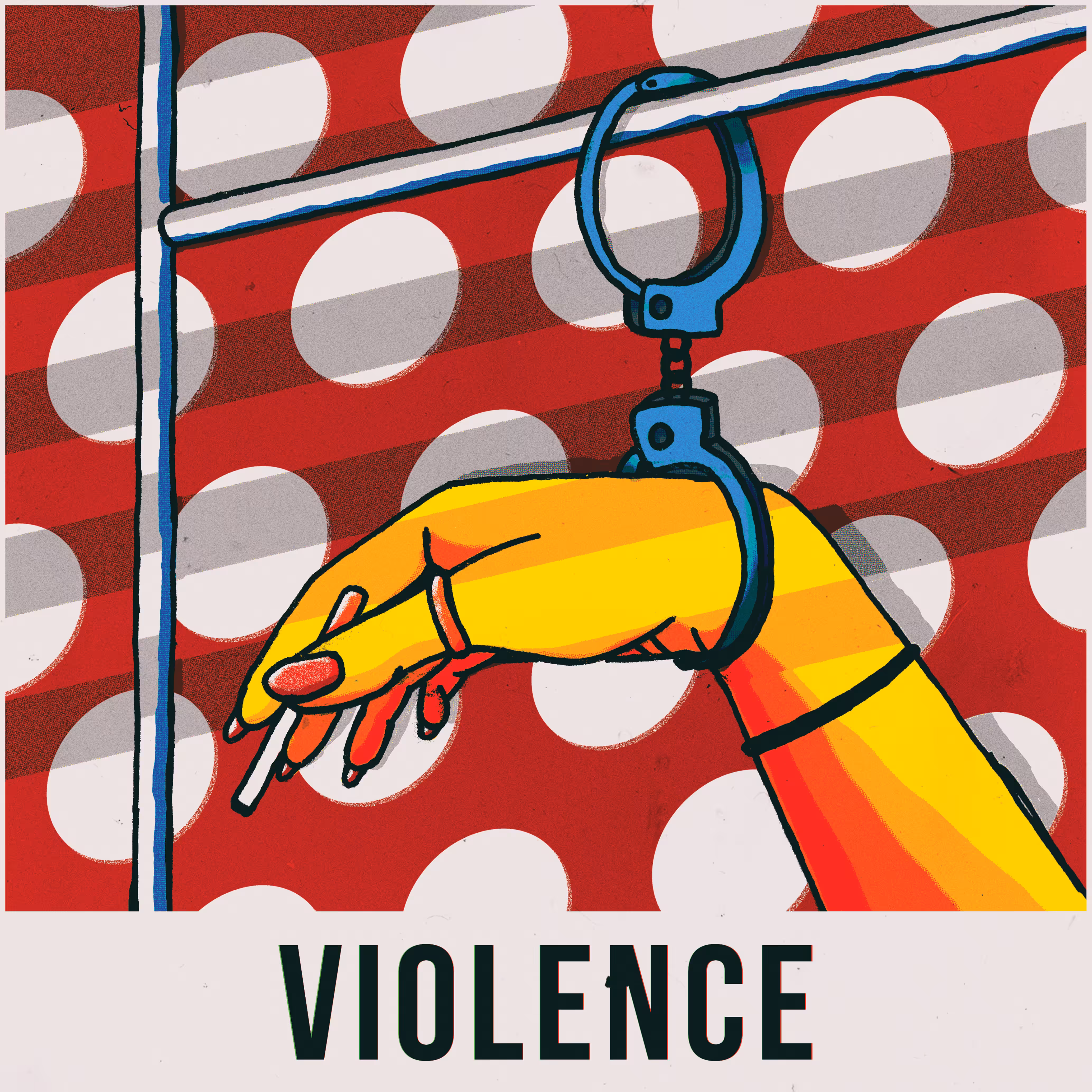VIOLENCE, p4: cuffs