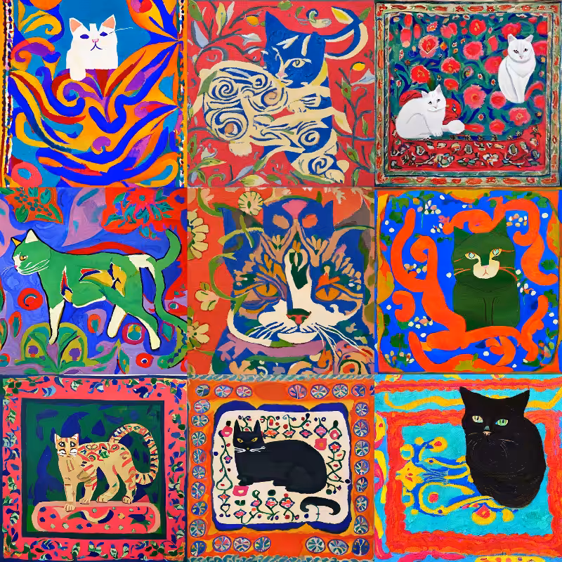 99 Patchworks of 9 Lives #6