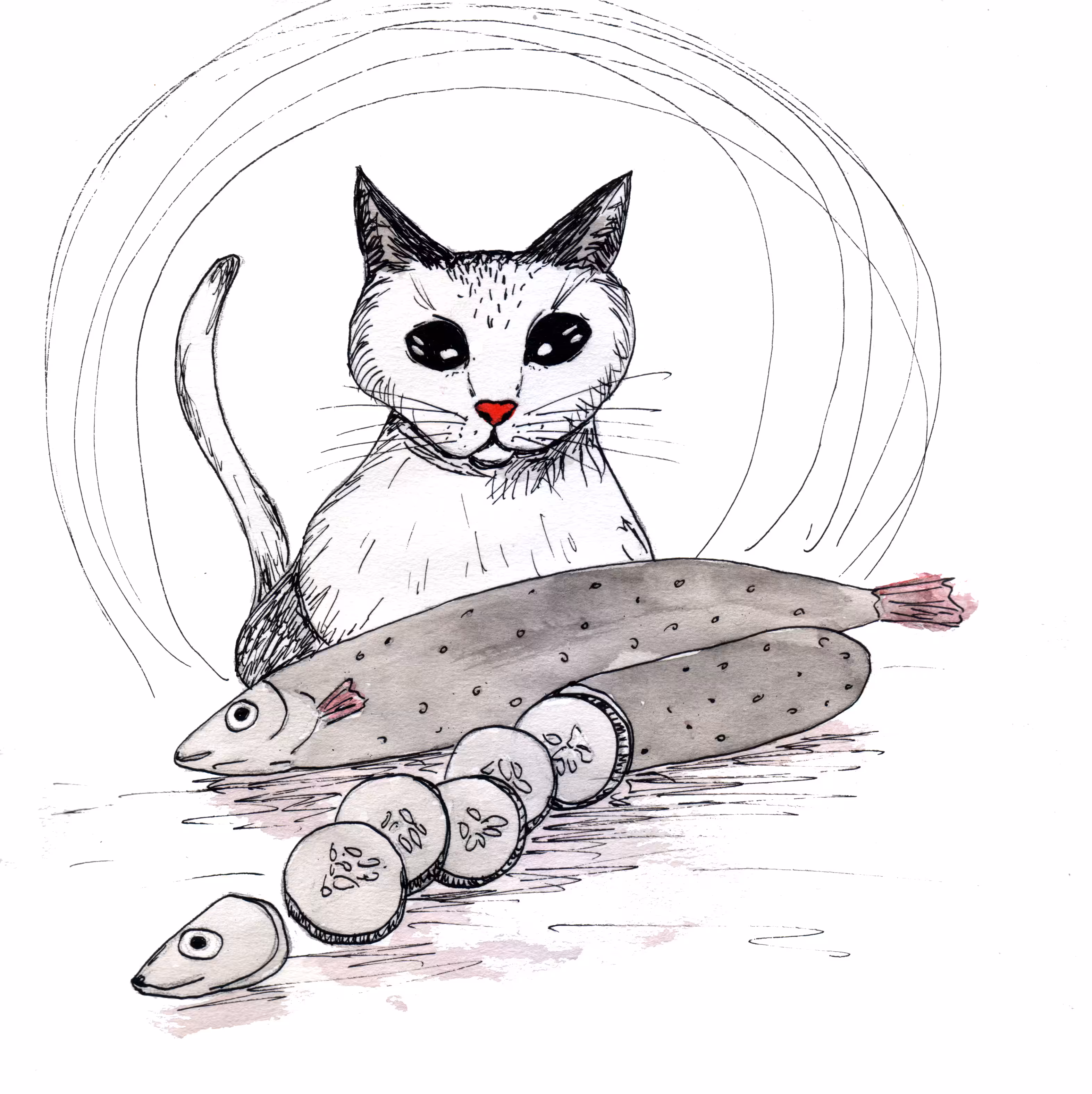 Inktober: Snacks