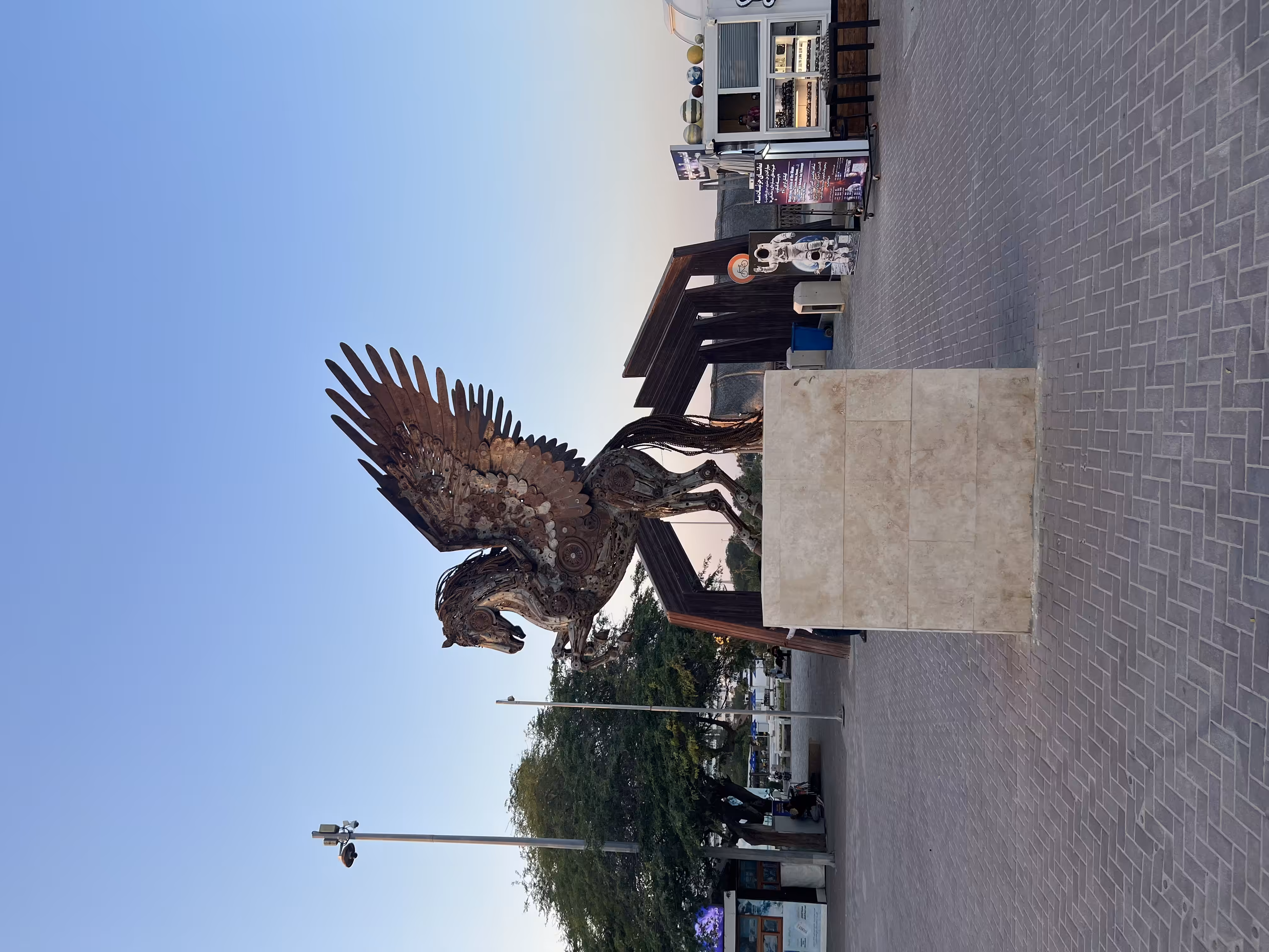 Winged horse