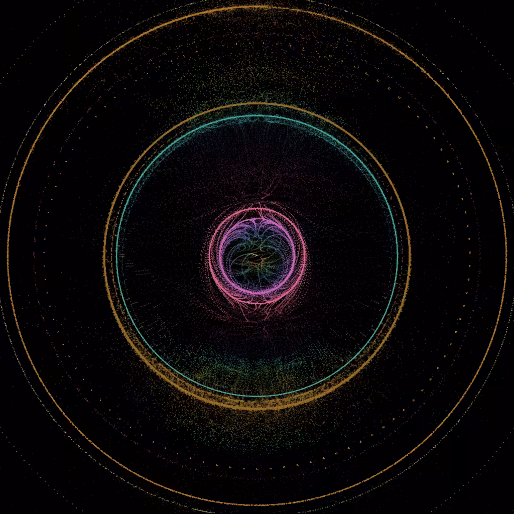 Clouds of Quantum Particles #18