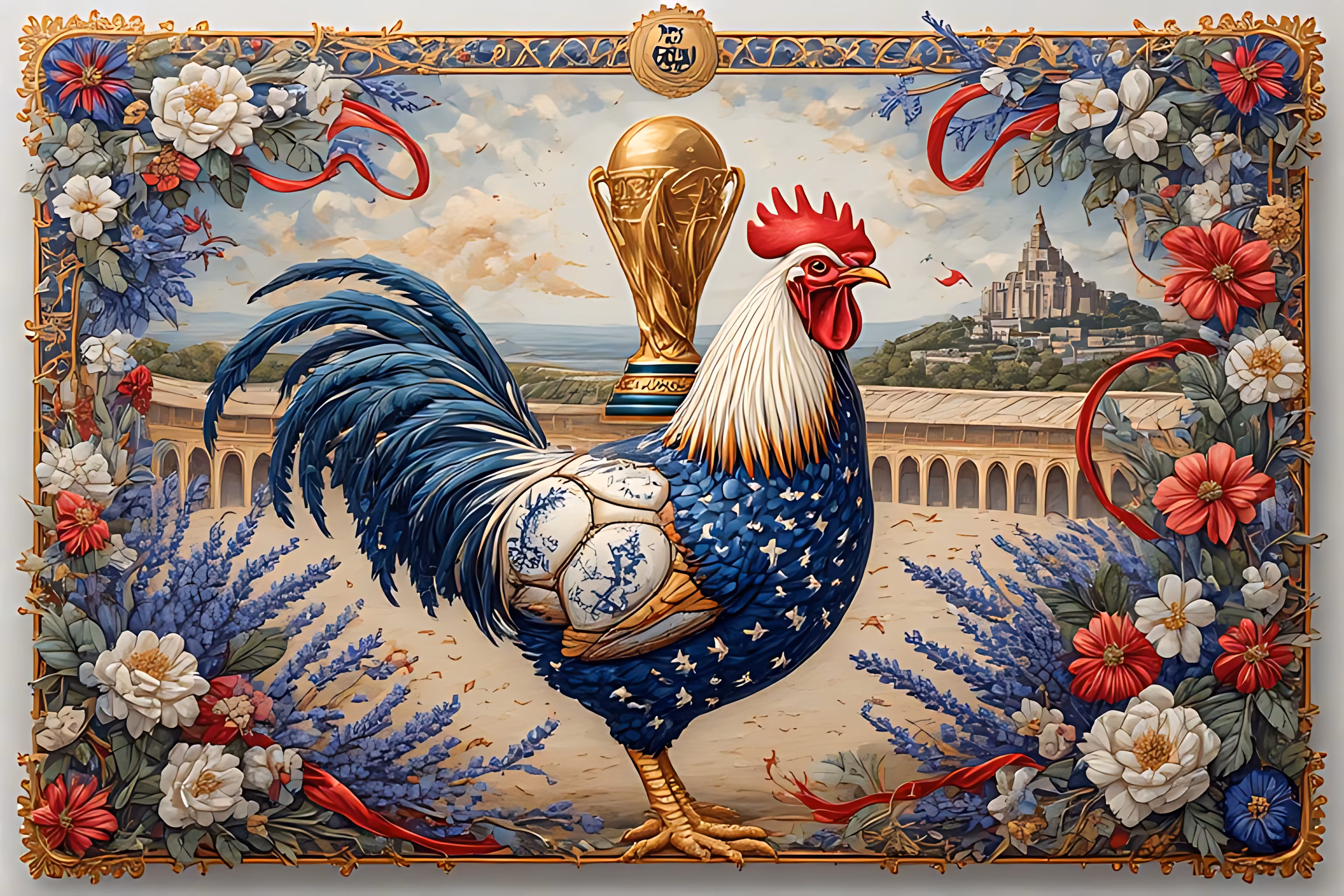 2026 WORLD CUP: 48 NATIONS | NFT COLLECTION: France The Gallic Rooster and the Glory of Football