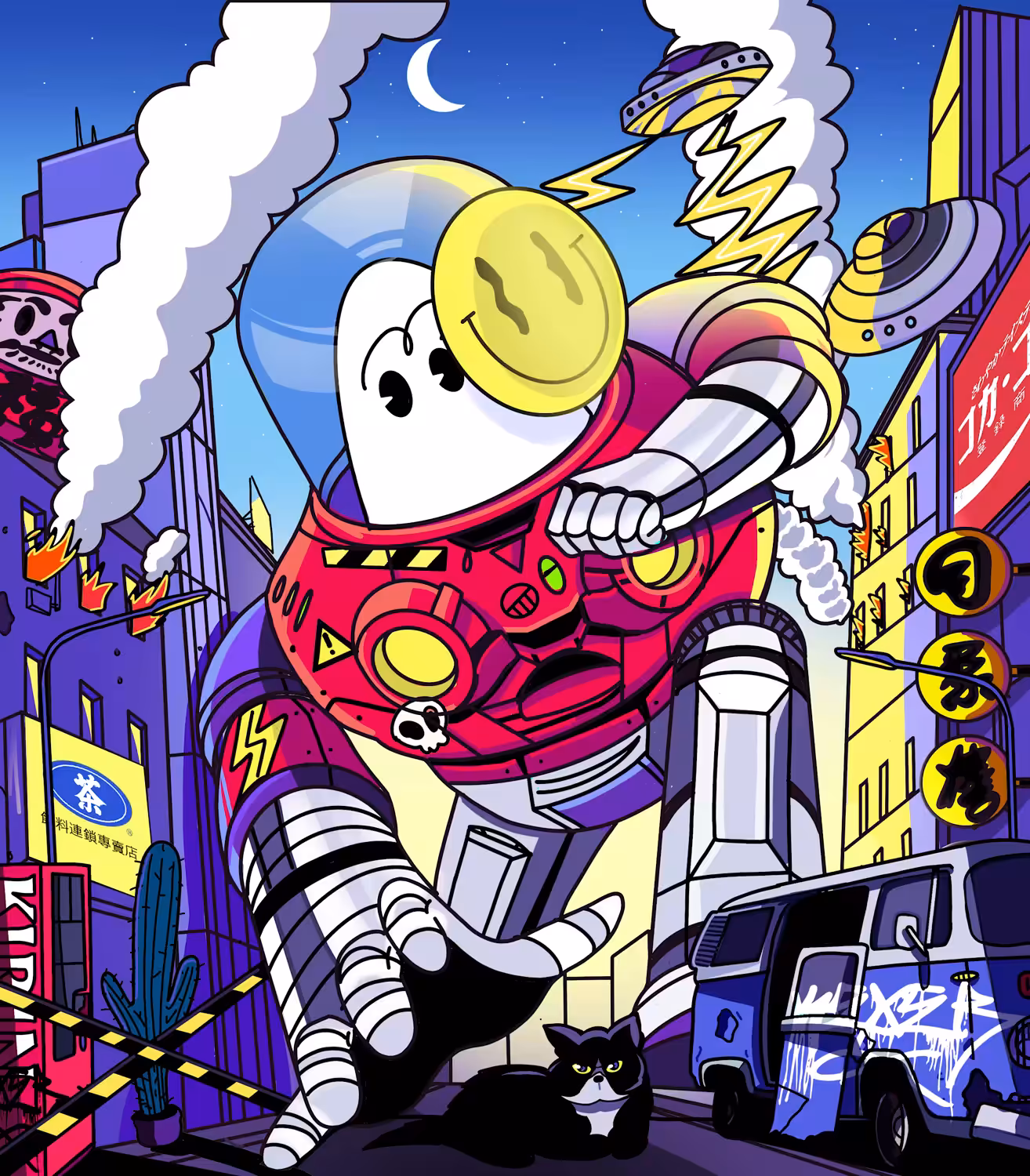 Riot City (Spoozy saves his friend)