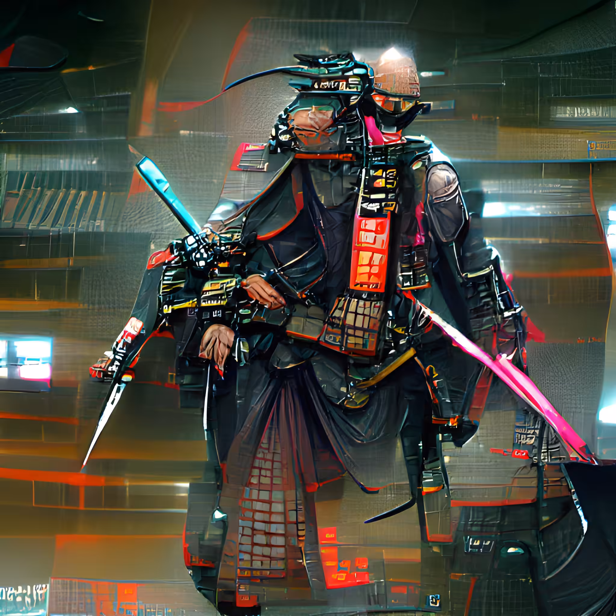 Cyberpunk Samurai #06