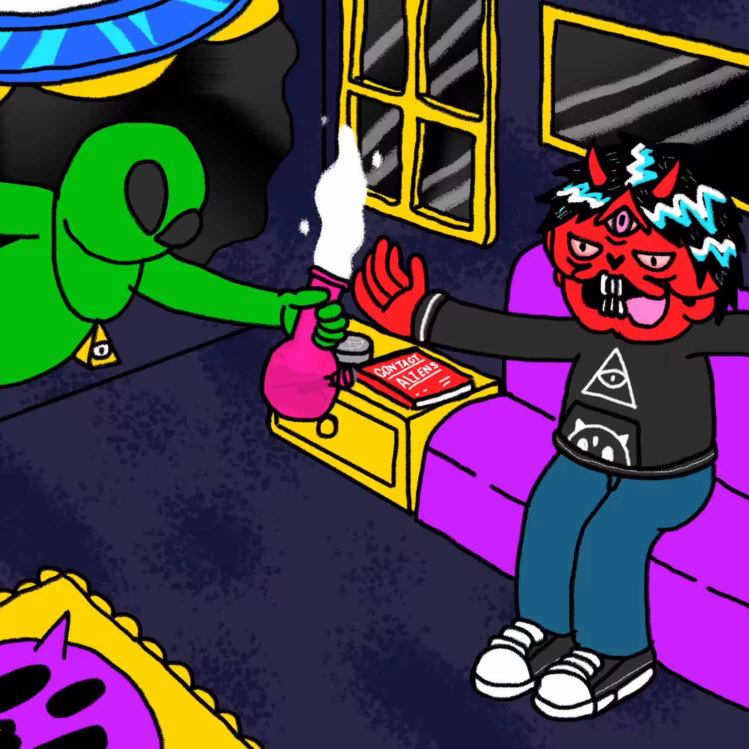 HOW TO CONTRAC ALIEN