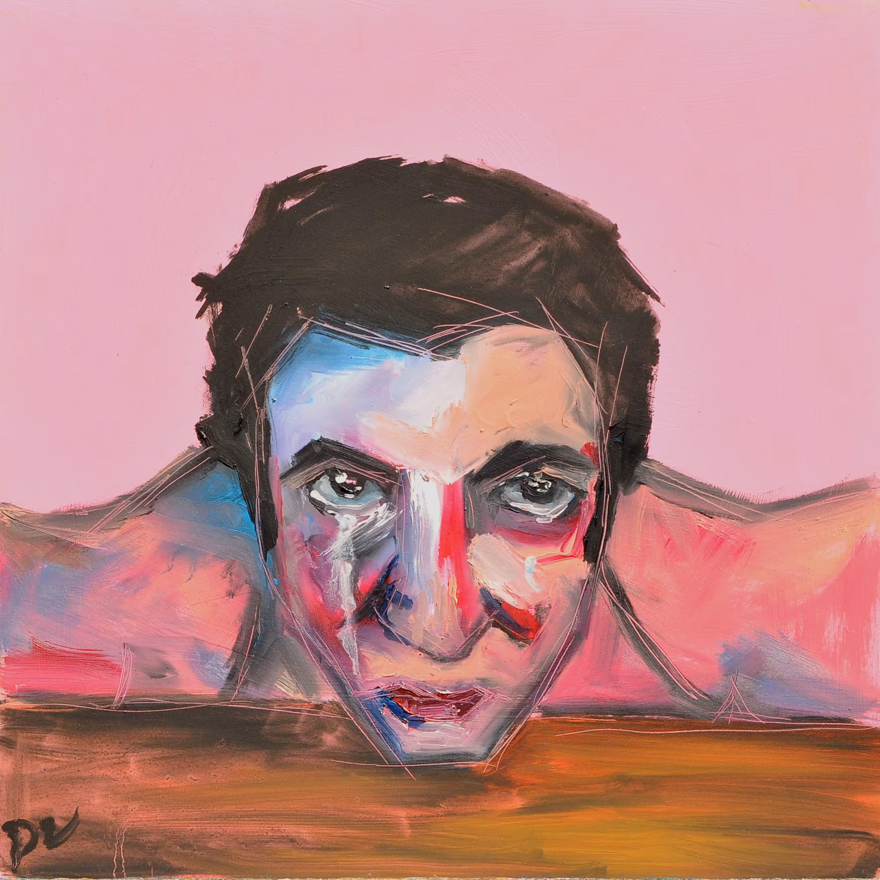 Oil selfie