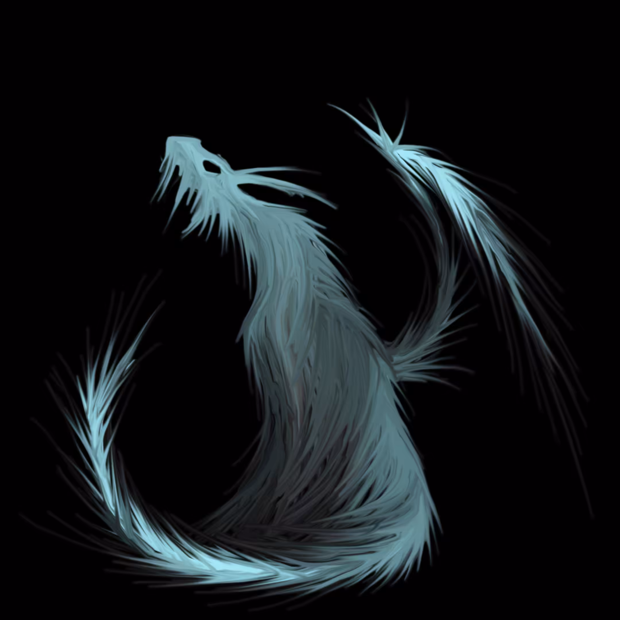 Icy Blue Dragon