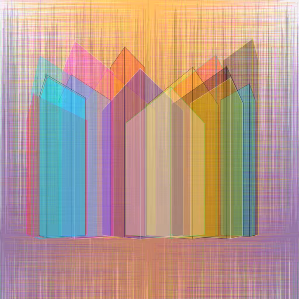 Abstract skylin #7