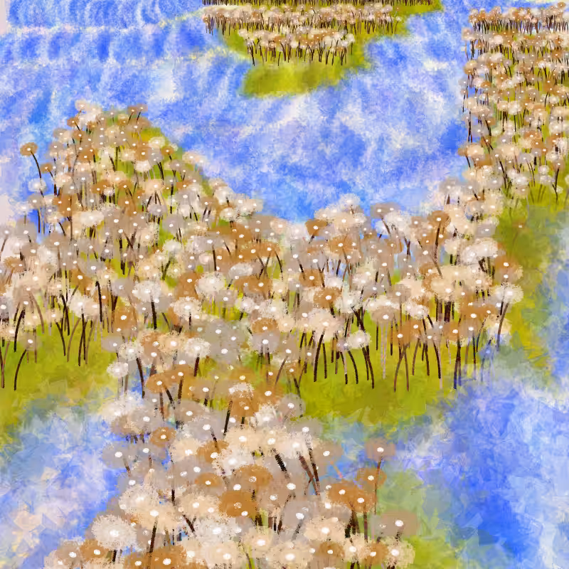 Floral Landscape #10