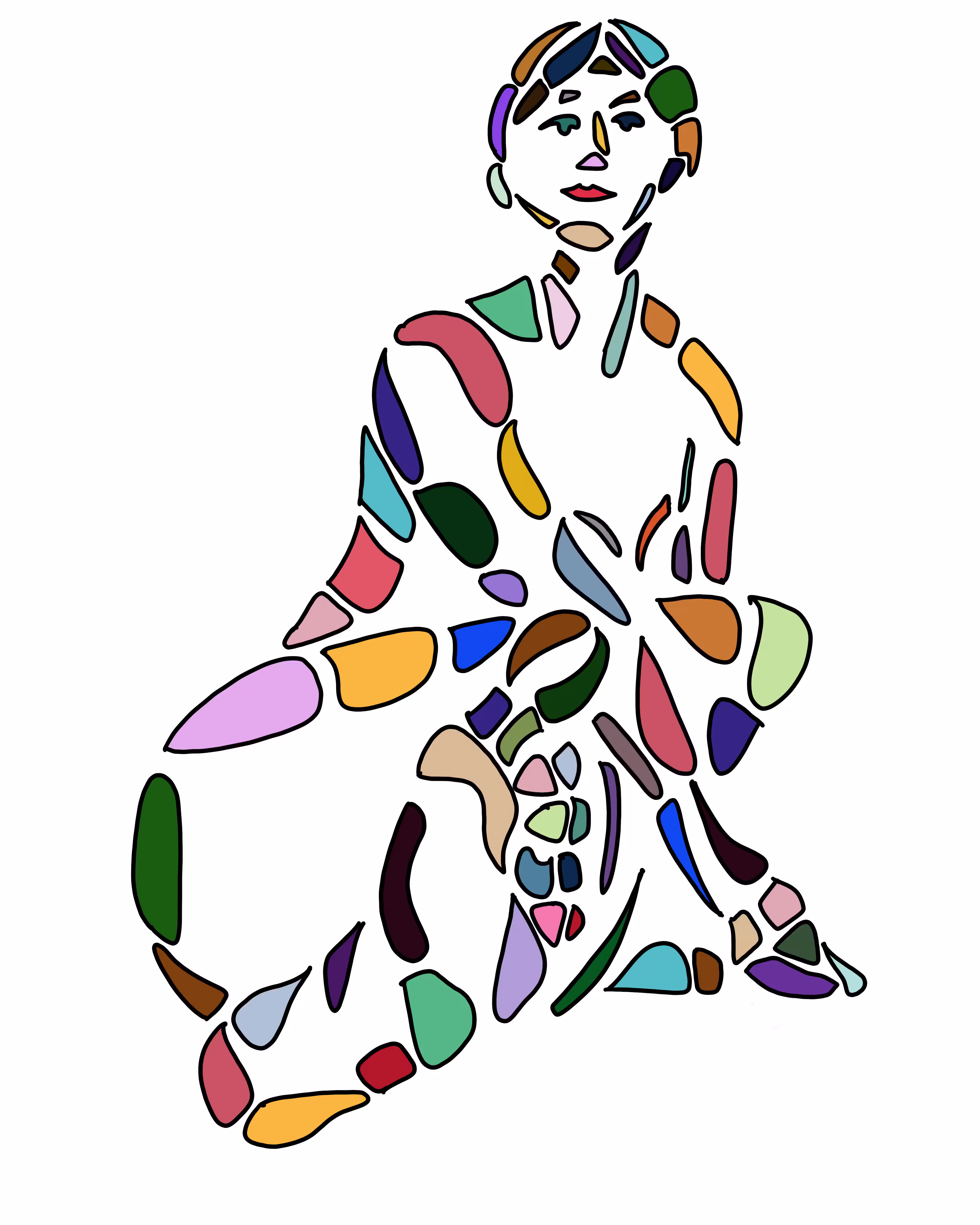 Shard Life Drawing Series No 3 of 8 