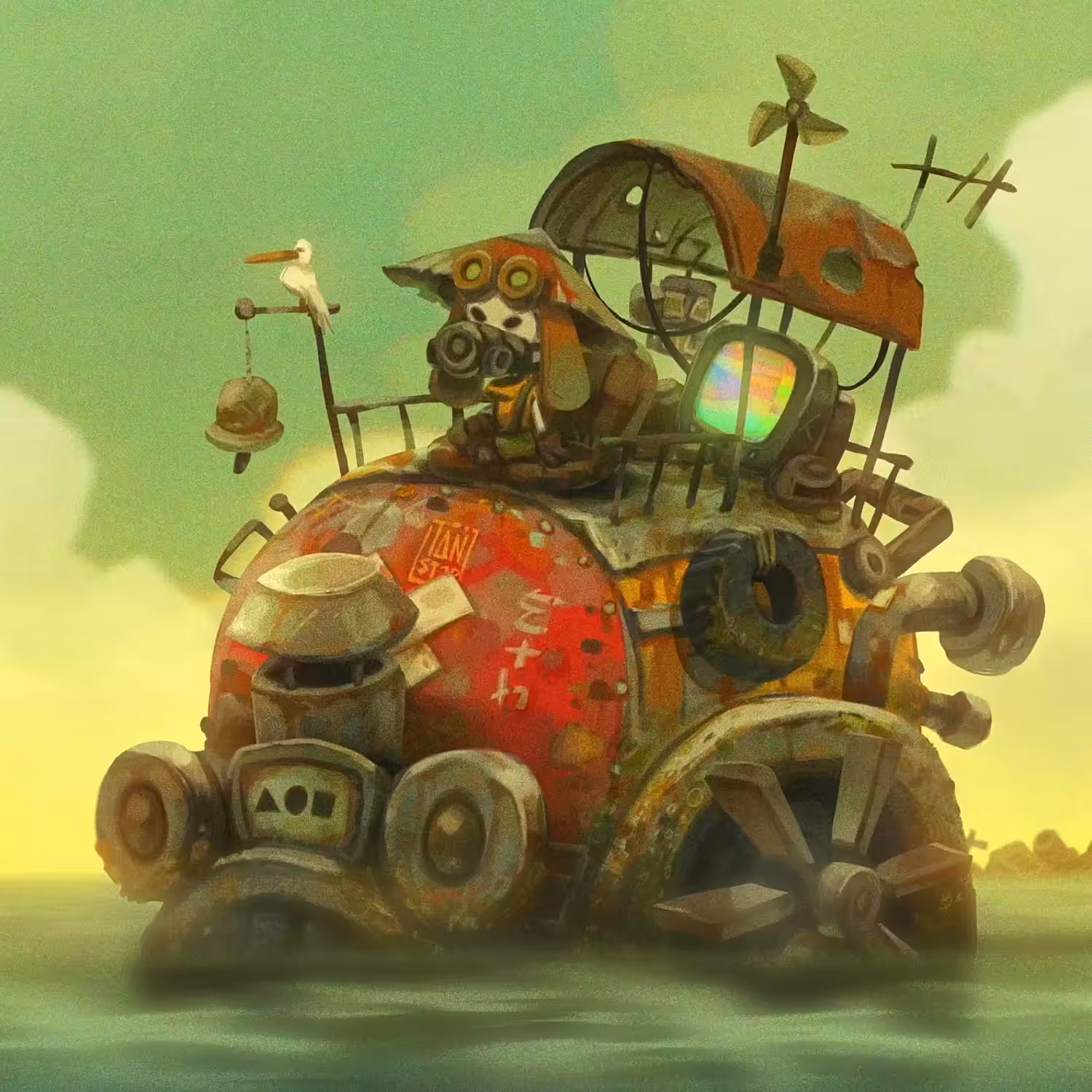 THE NOMAD OF THE OPEN SEA