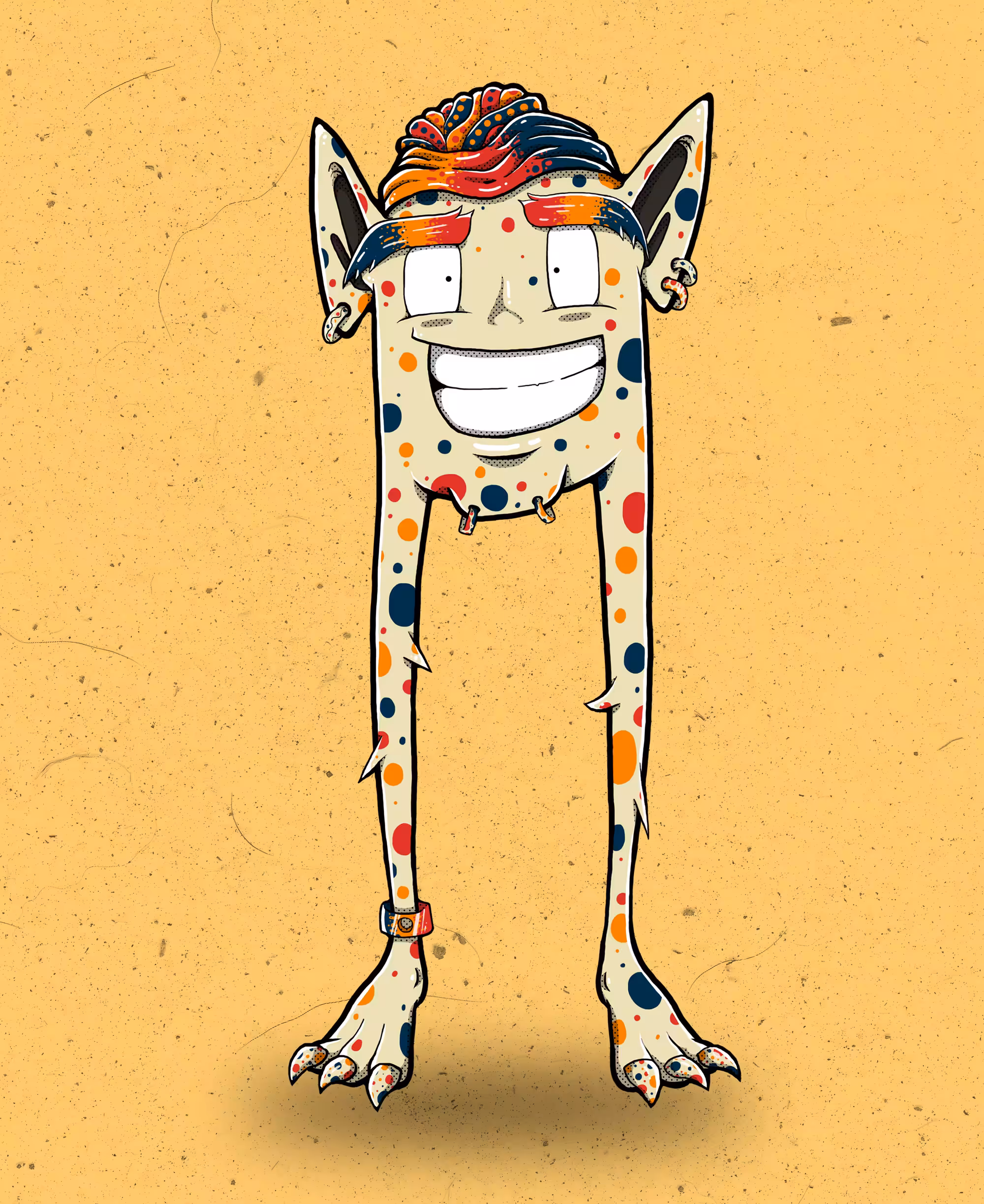 Doodle Handless Monster #05