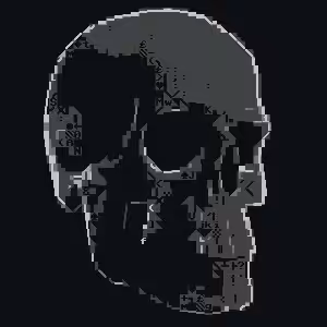 Glitched Skull #020