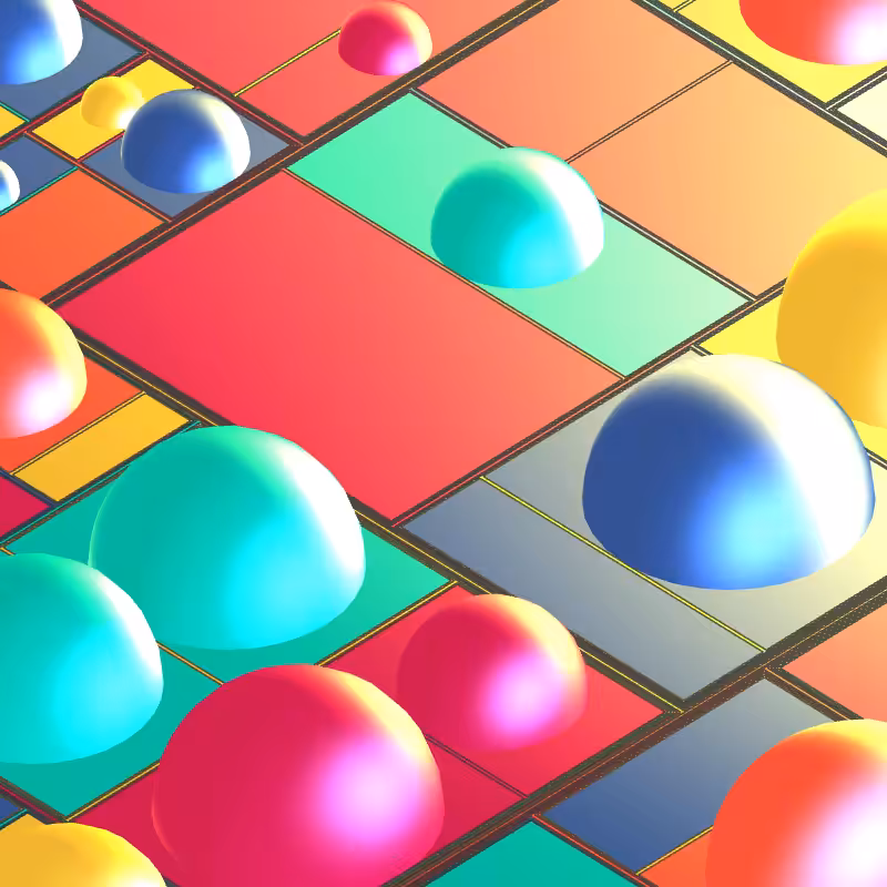Geometric city #105