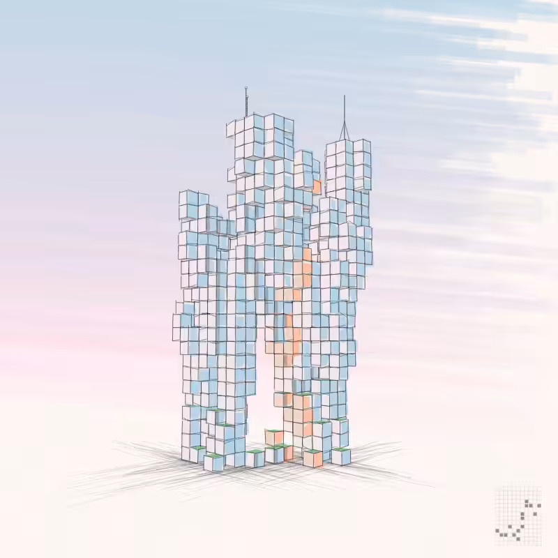 Cellular Skyscrapers #253