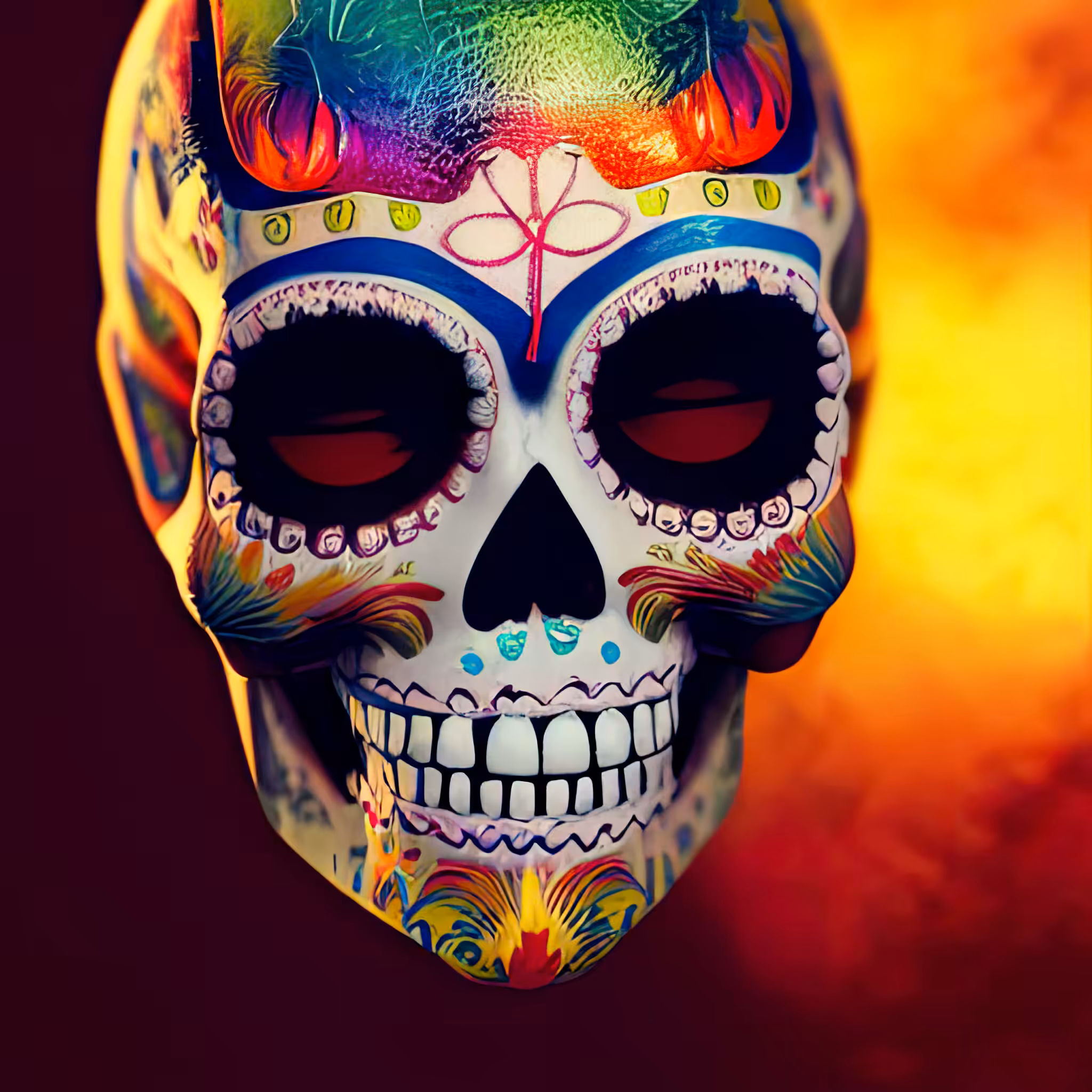 Head Case - A Color Study: Head Case #181