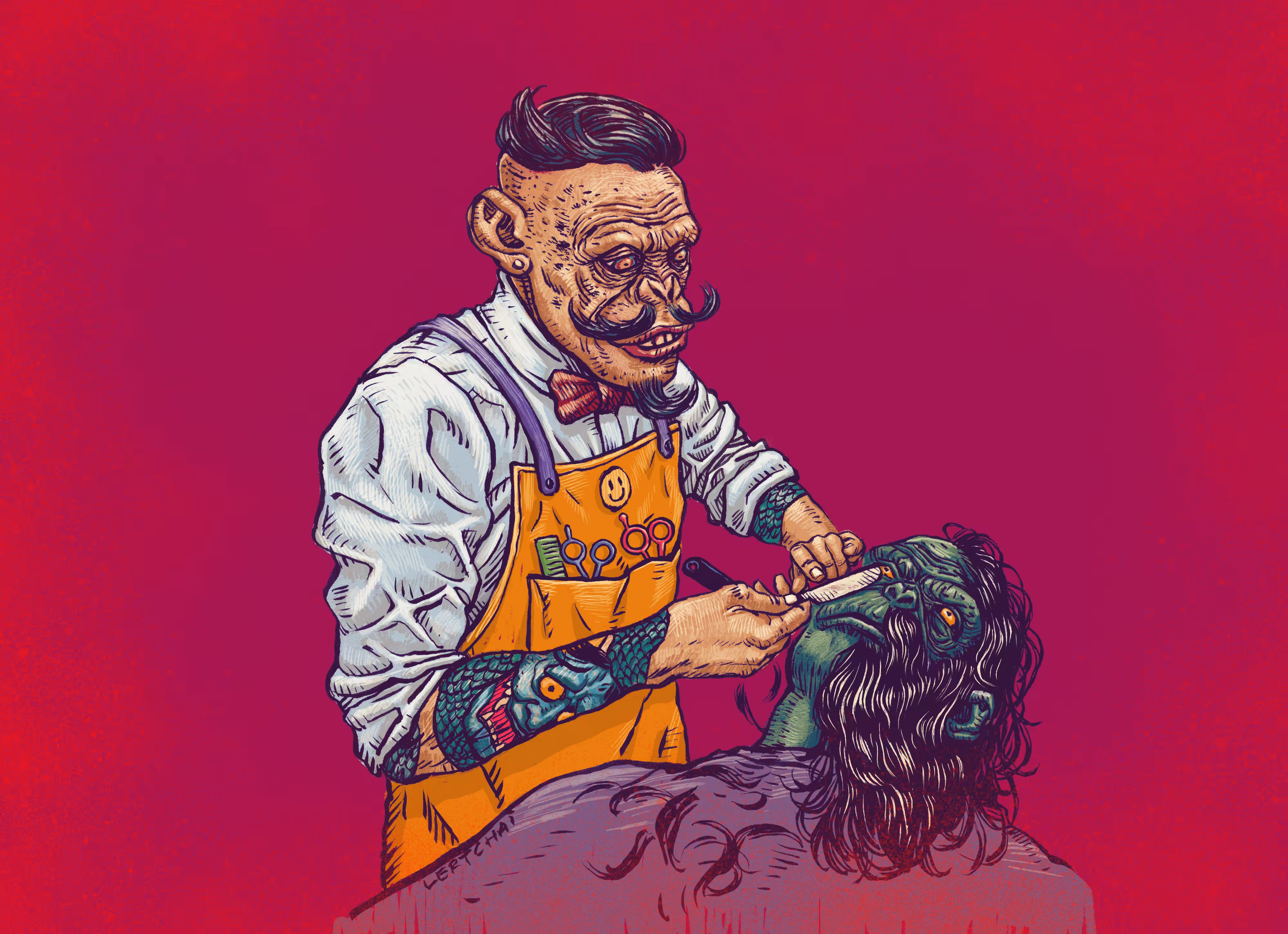 APE STORY : Barbiere