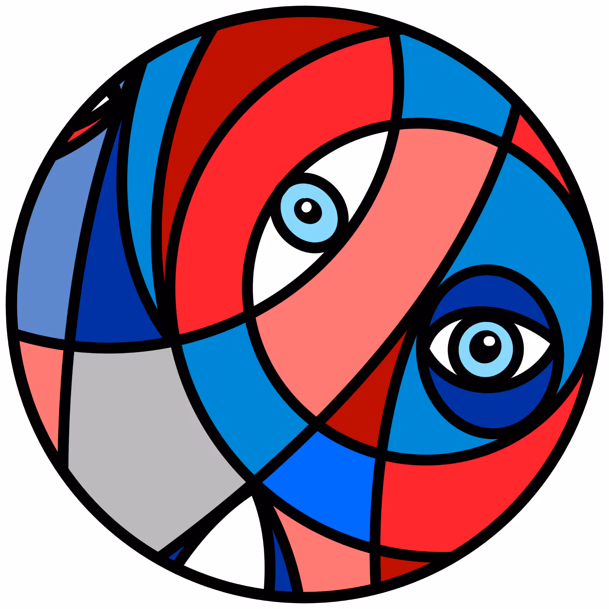Cubist Circle 127